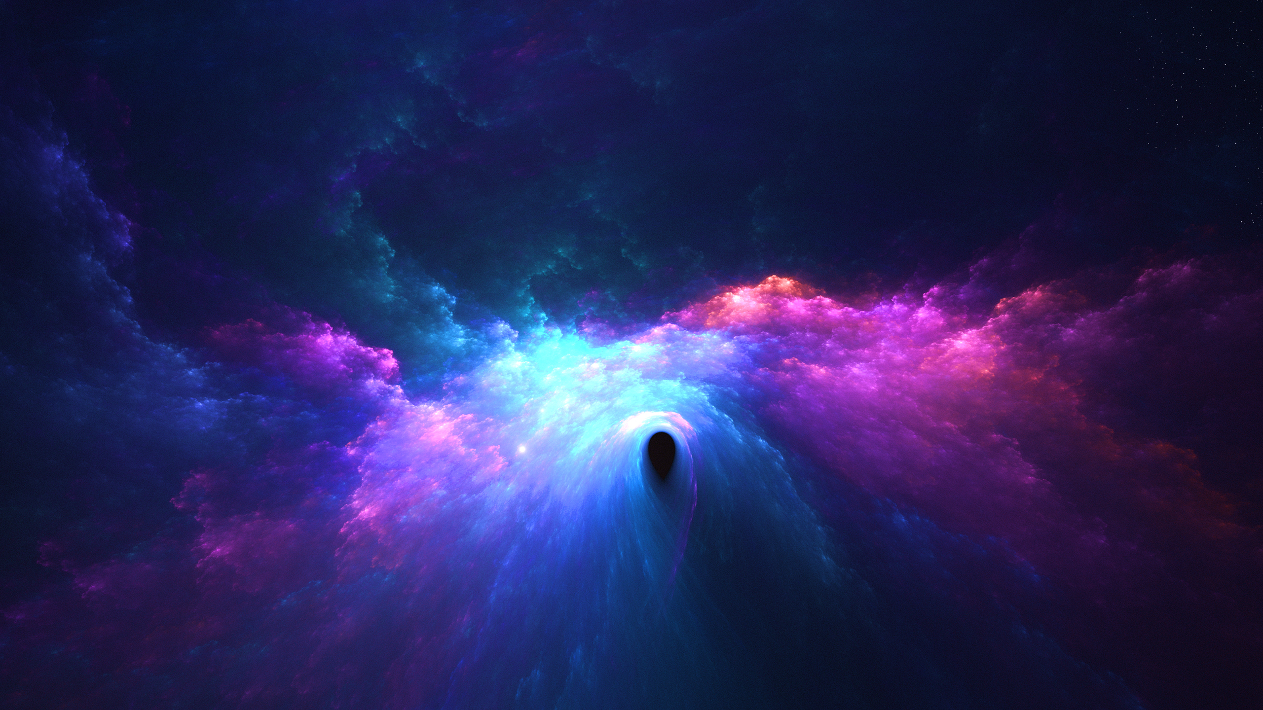 Purple And Blue Space Wallpapers