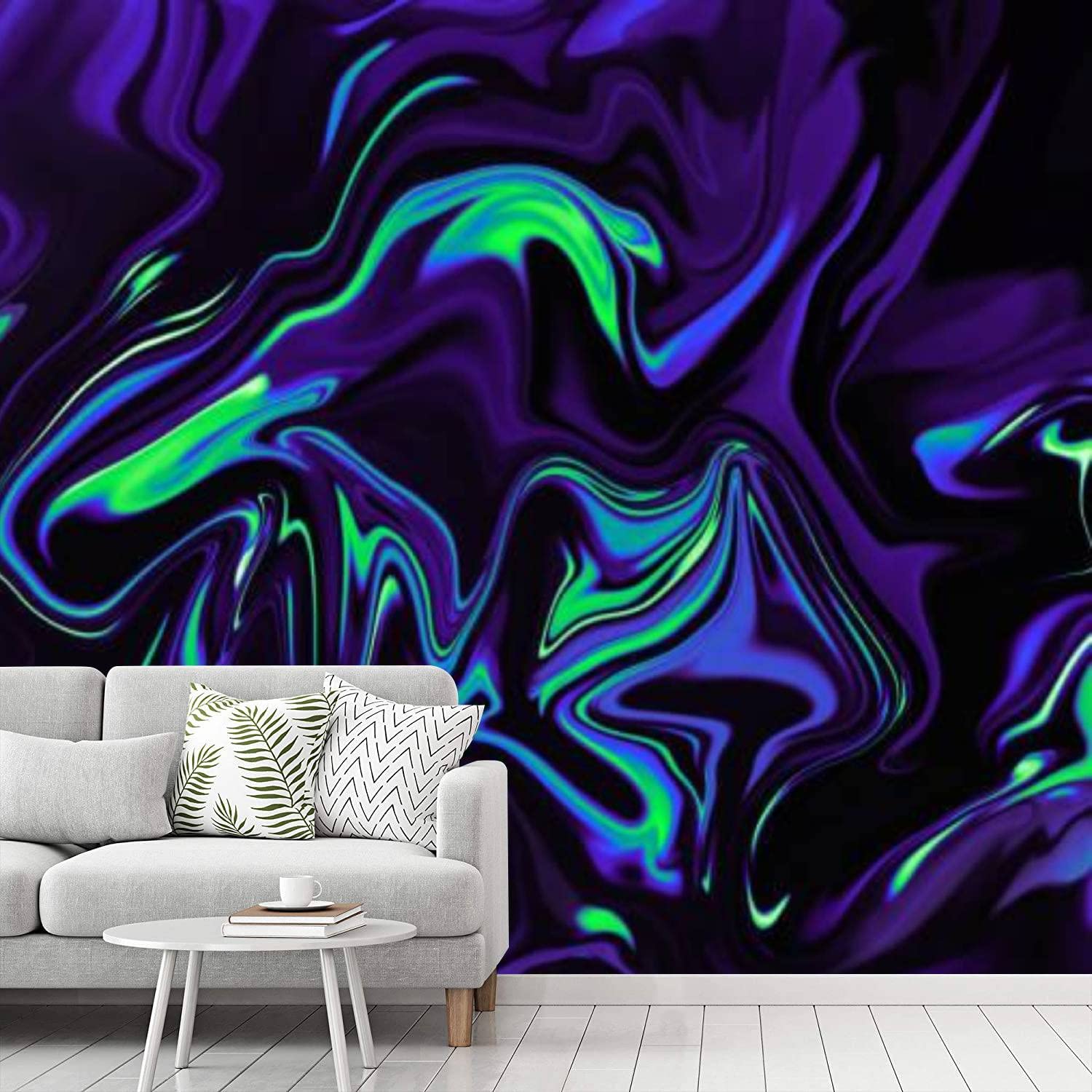 Purple And Green Designs Wallpapers