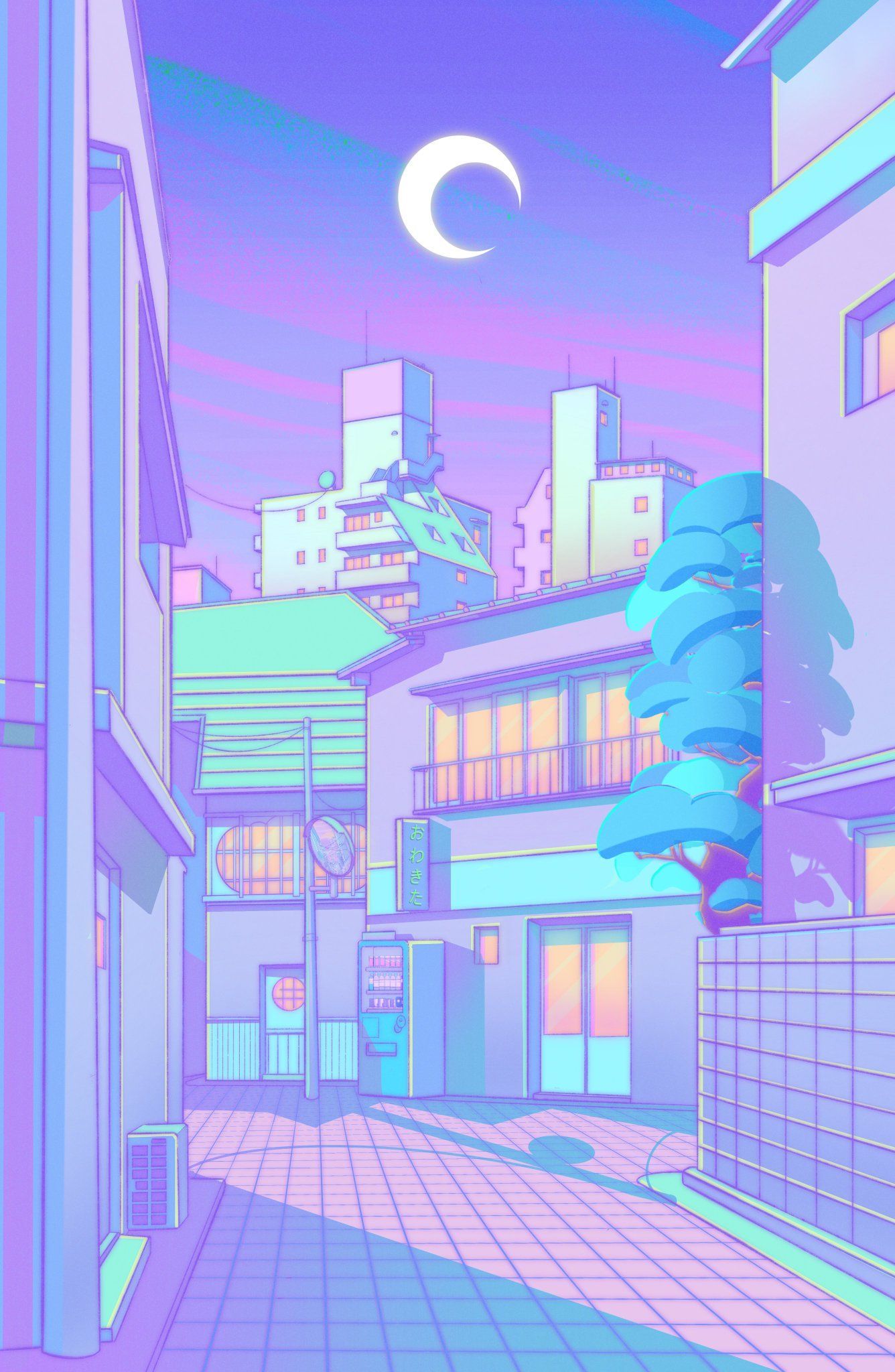 Purple Anime Aesthetic Wallpapers