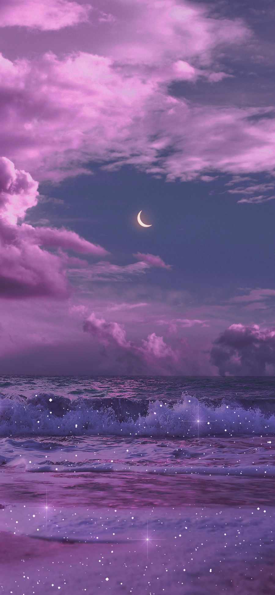 Purple Beach Wallpapers