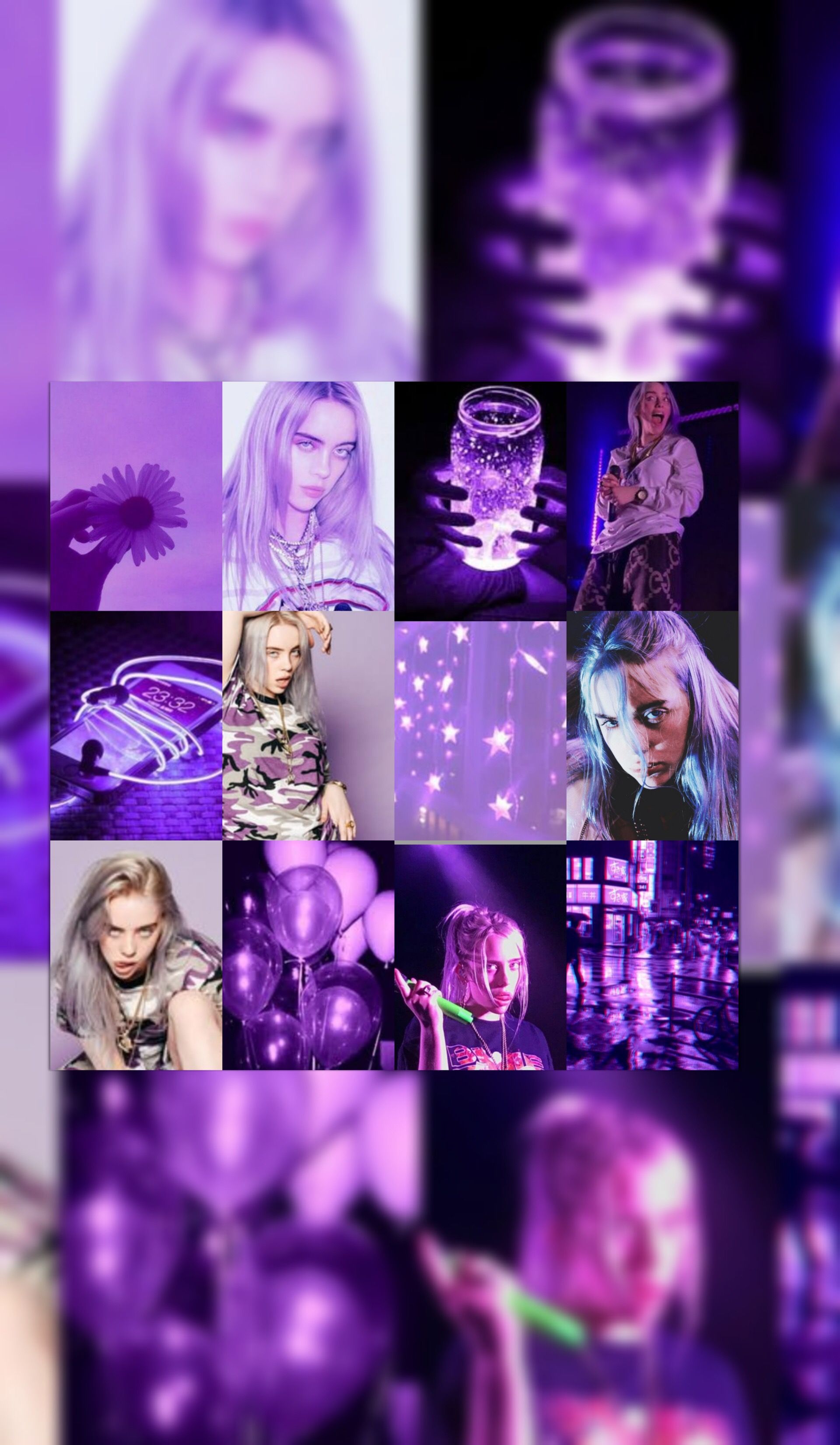 Purple Billie Eilish Wallpapers