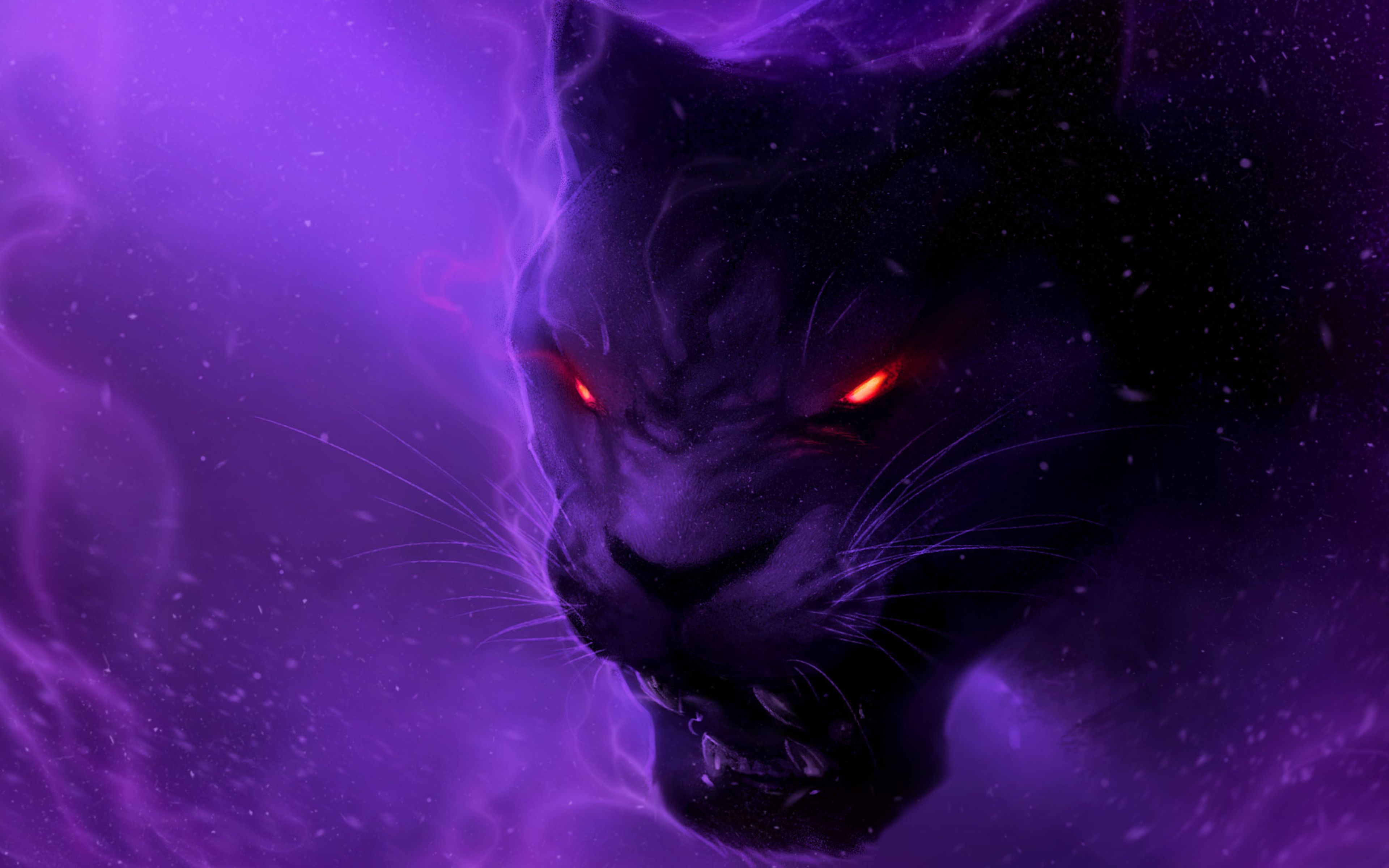 Purple Black Panther Wallpapers