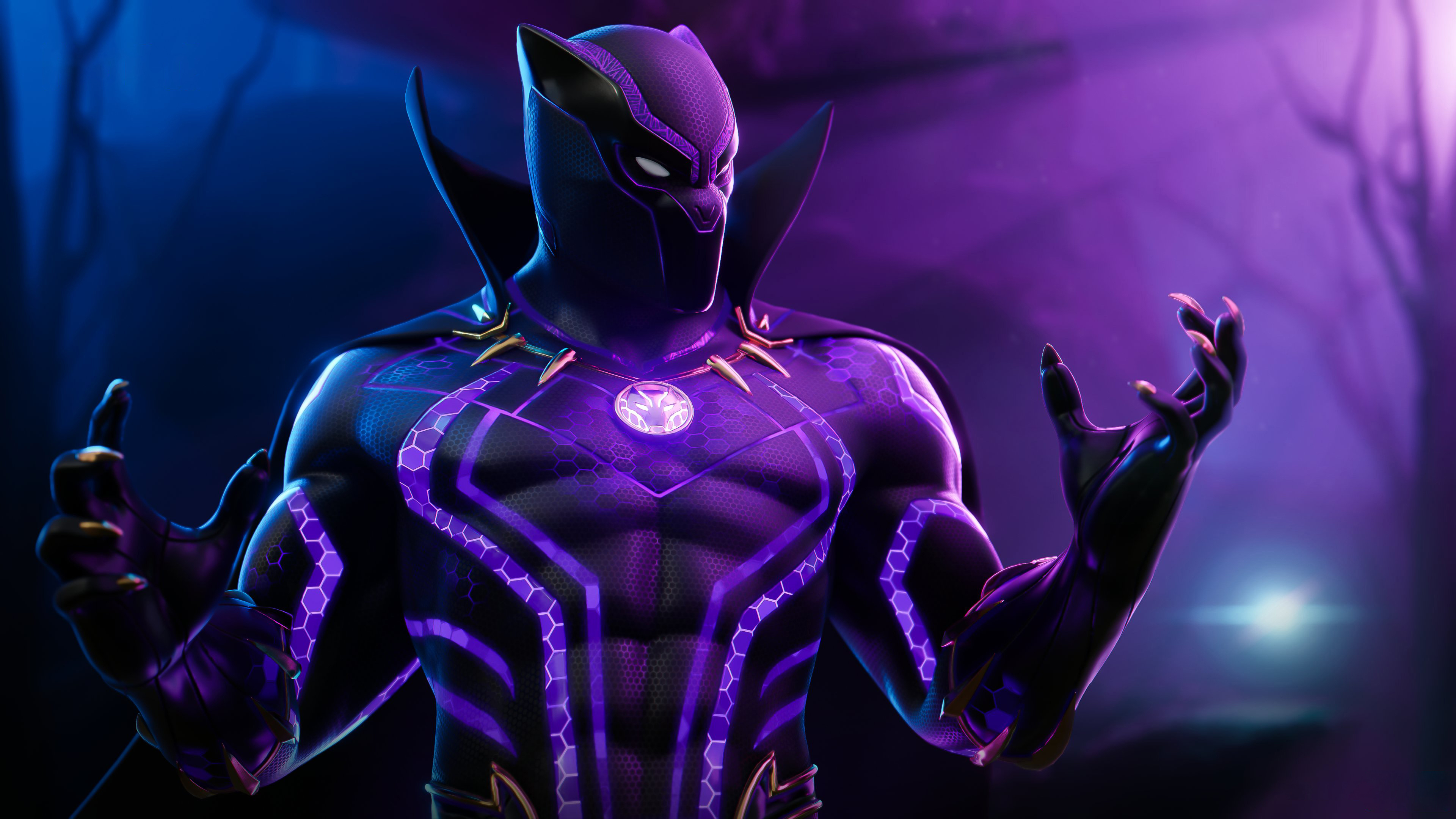 Purple Black Panther Wallpapers