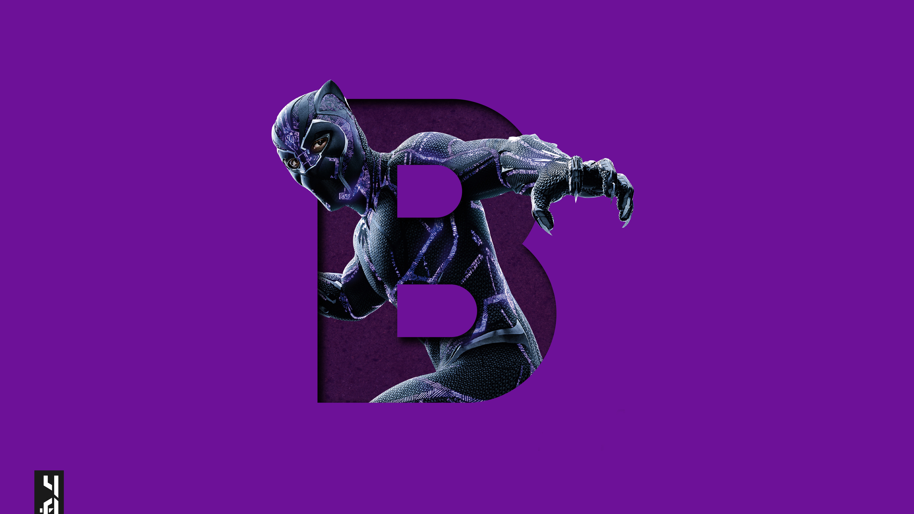 Purple Black Panther Wallpapers