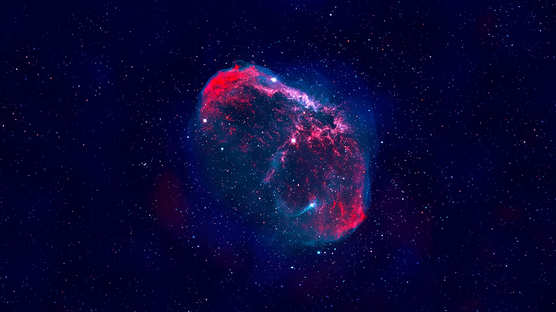 Purple Blue Nebula Wallpapers