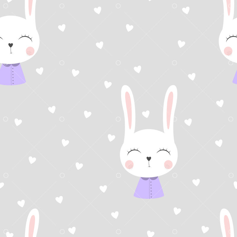 Purple Bunny Wallpapers