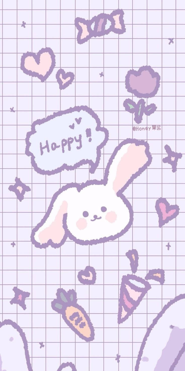 Purple Bunny Wallpapers