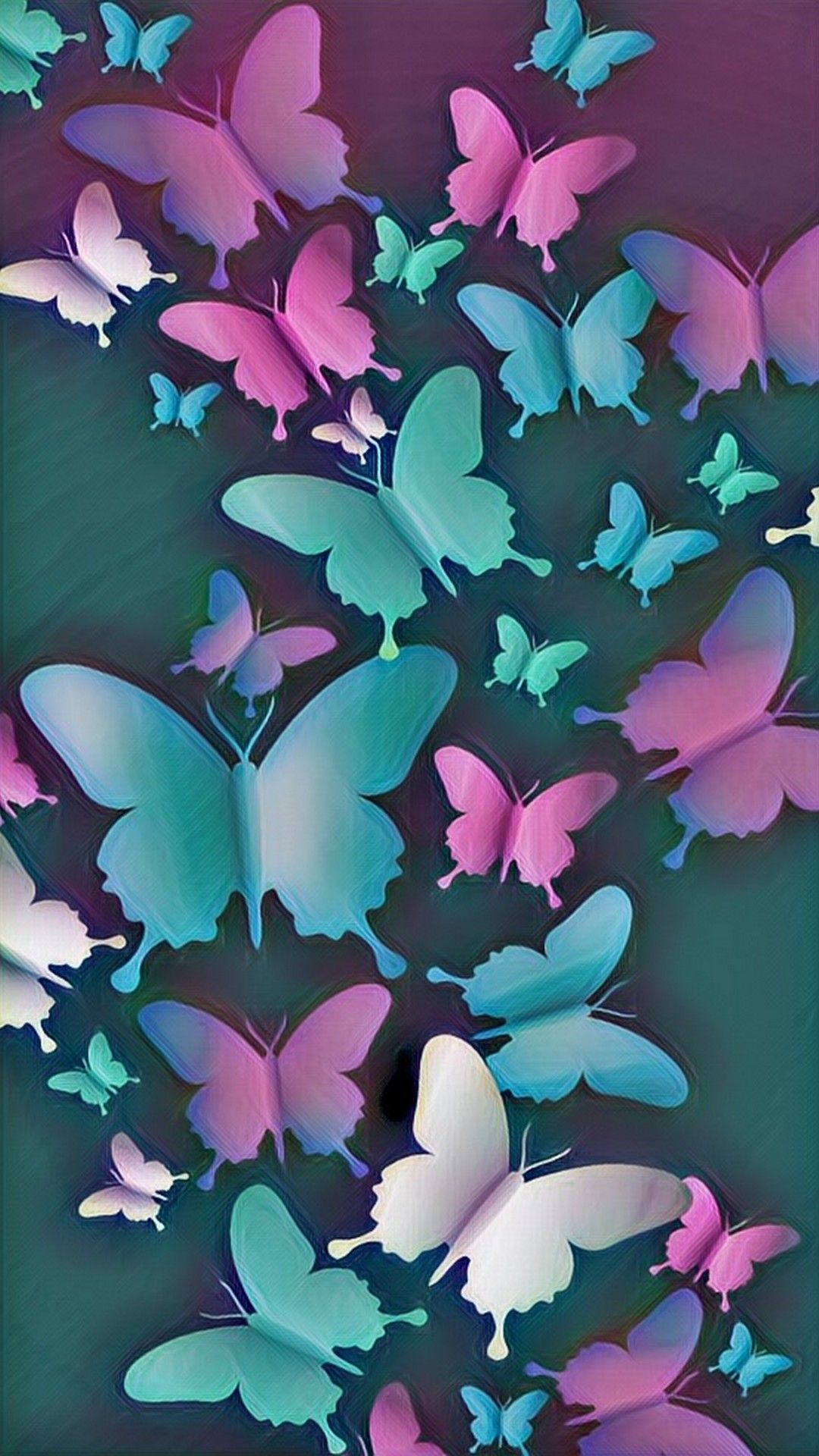 Purple Butterfly Mobile Wallpapers