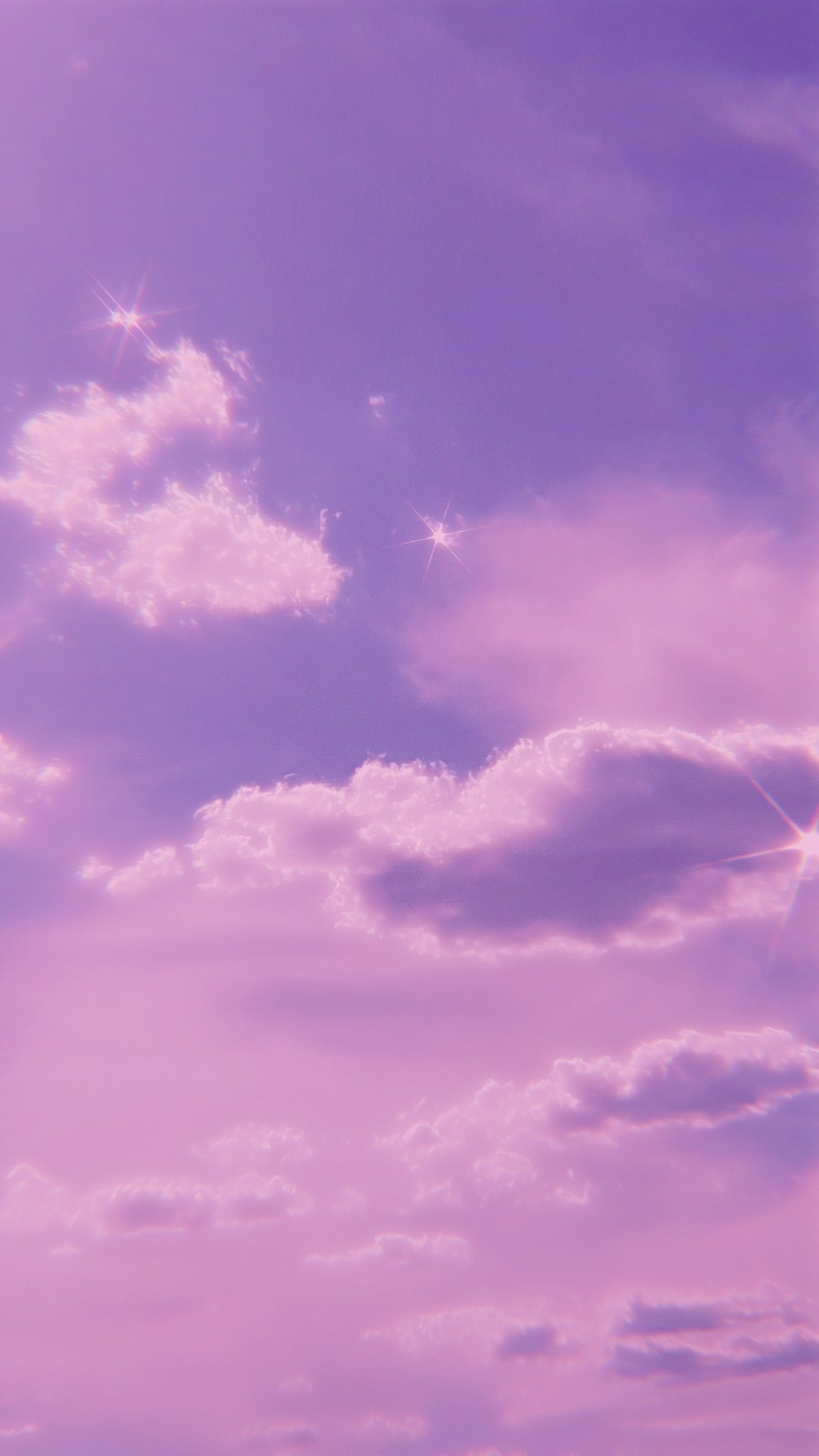 Purple Clouds Aesthetic Wallpapers