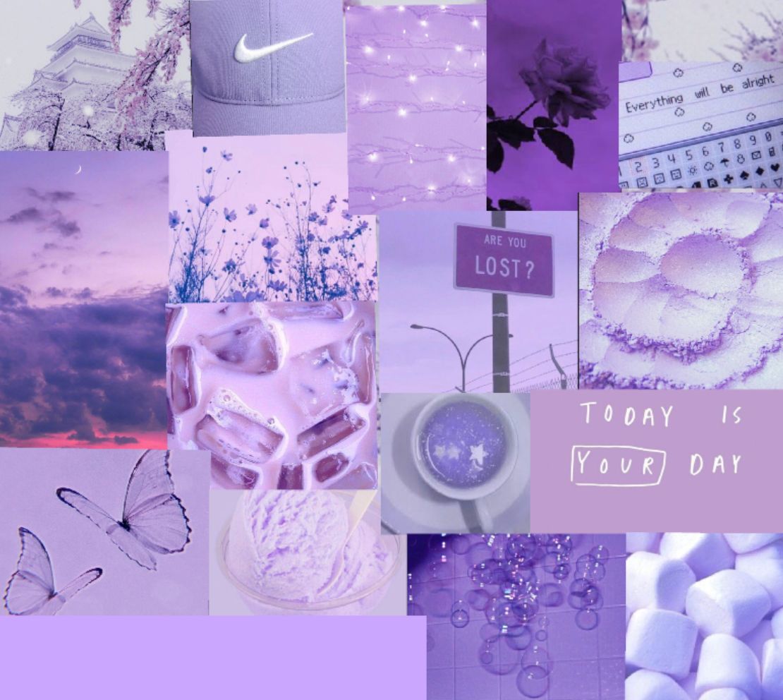 Purple Collage Wallpapers