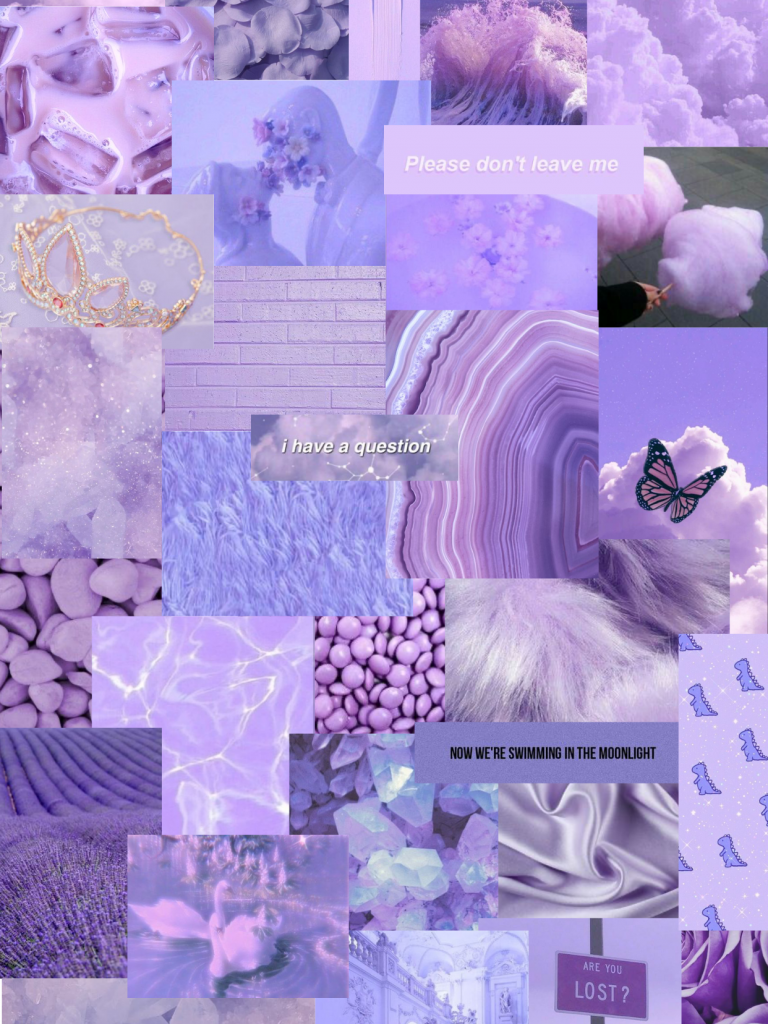 Purple Collage Wallpapers