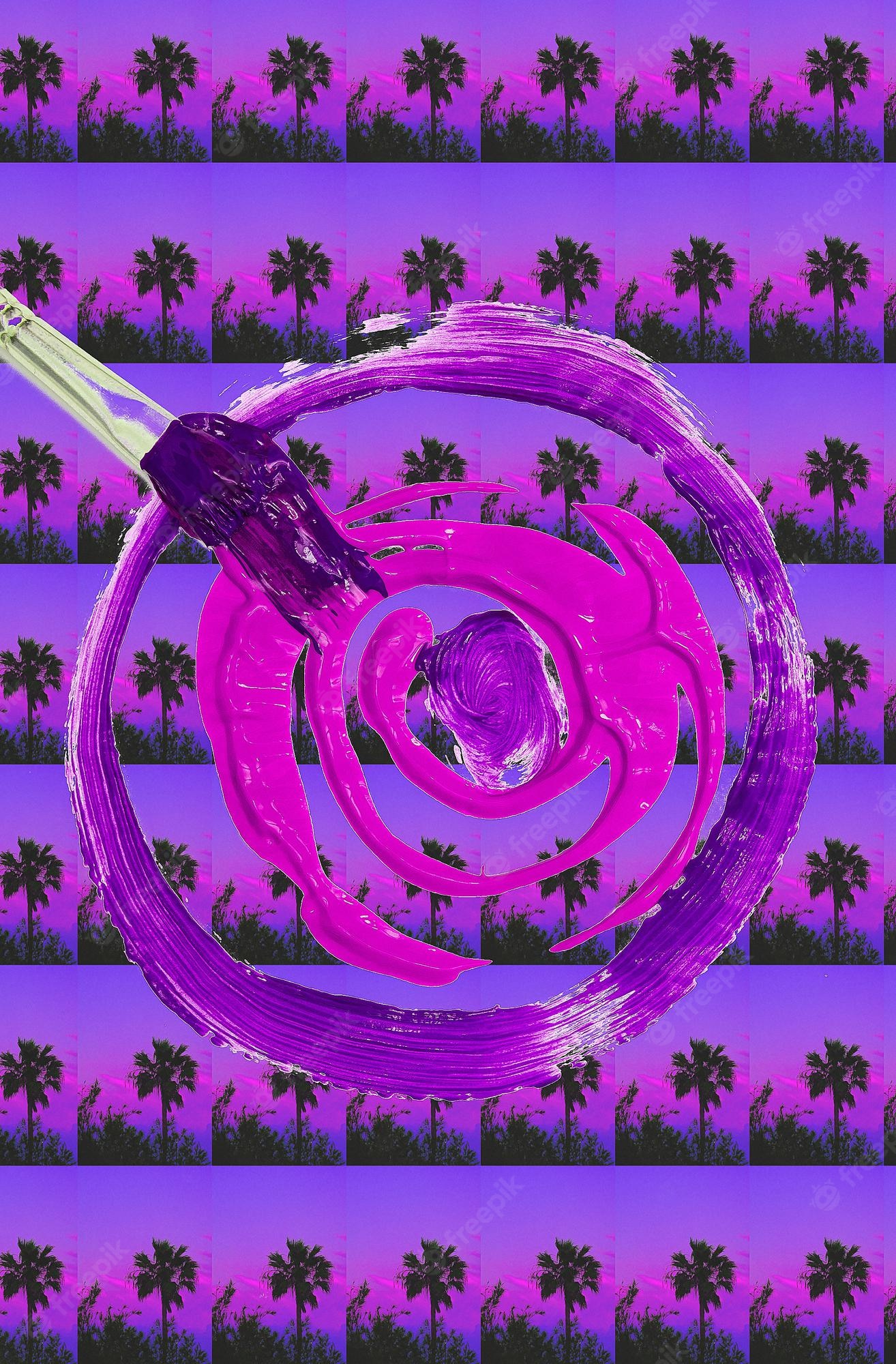 Purple Collage Wallpapers