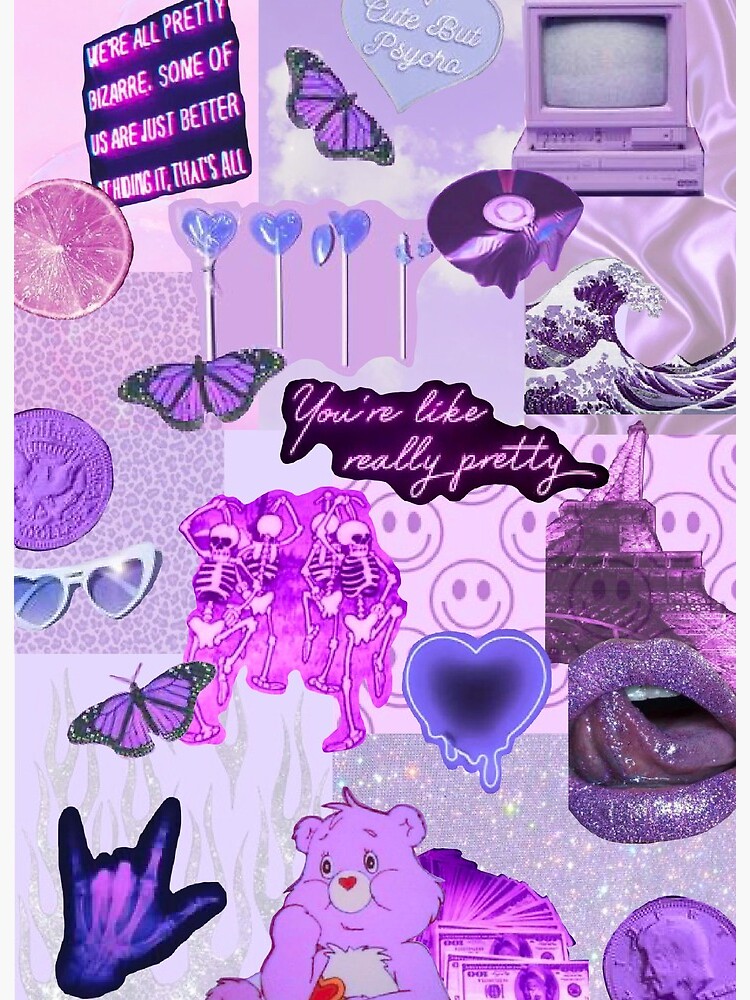 Purple Collage Wallpapers