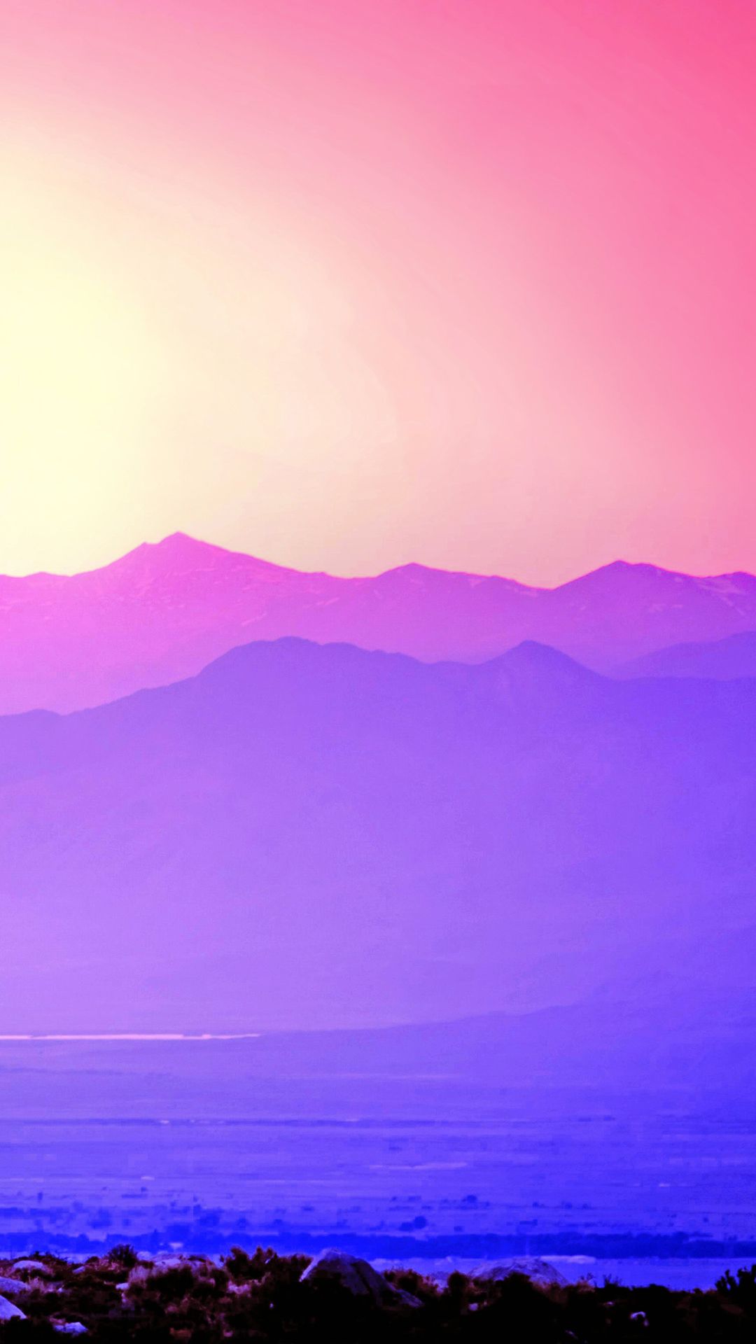 Purple Cool Sunrise Wallpapers