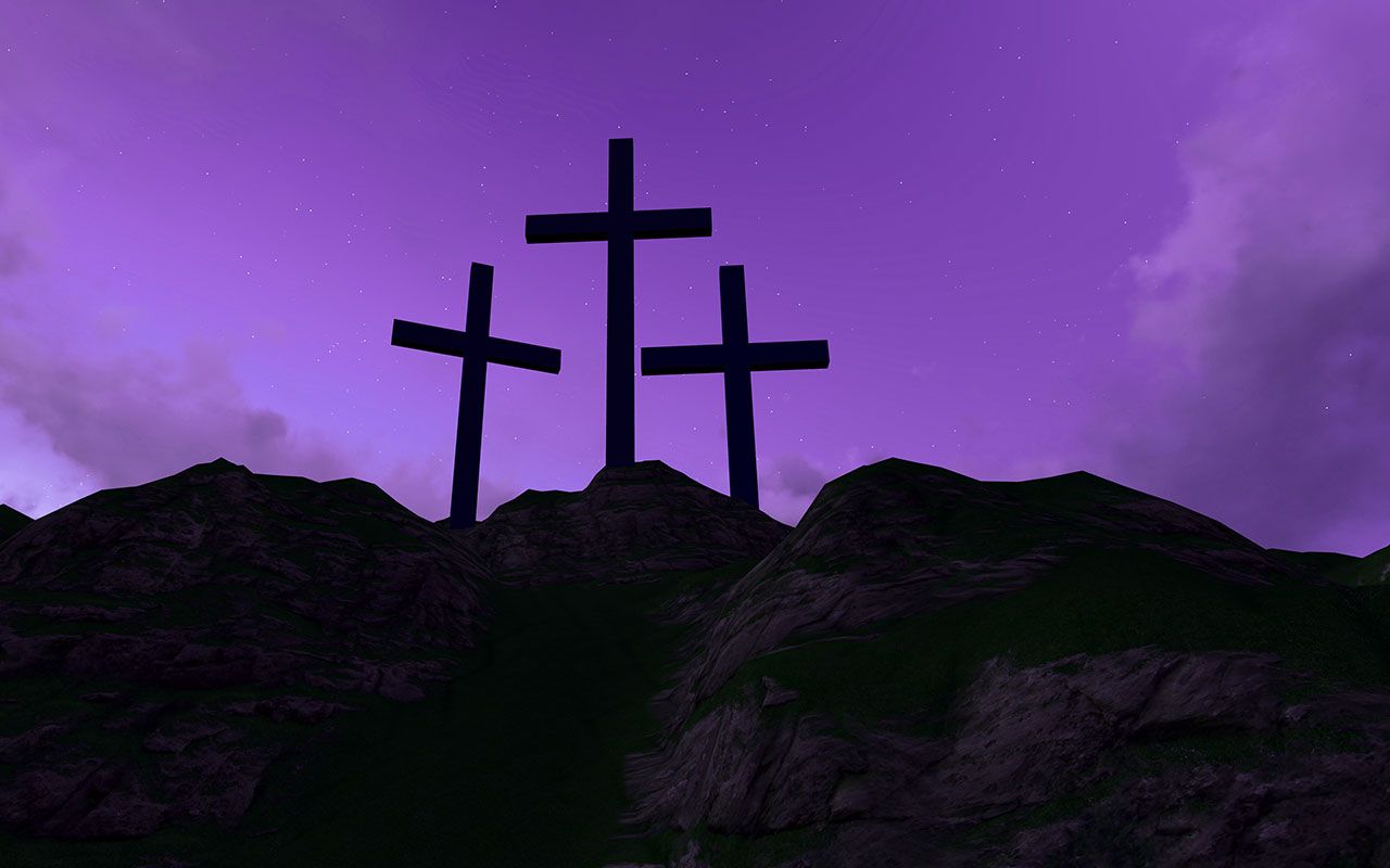 Purple Cross Wallpapers