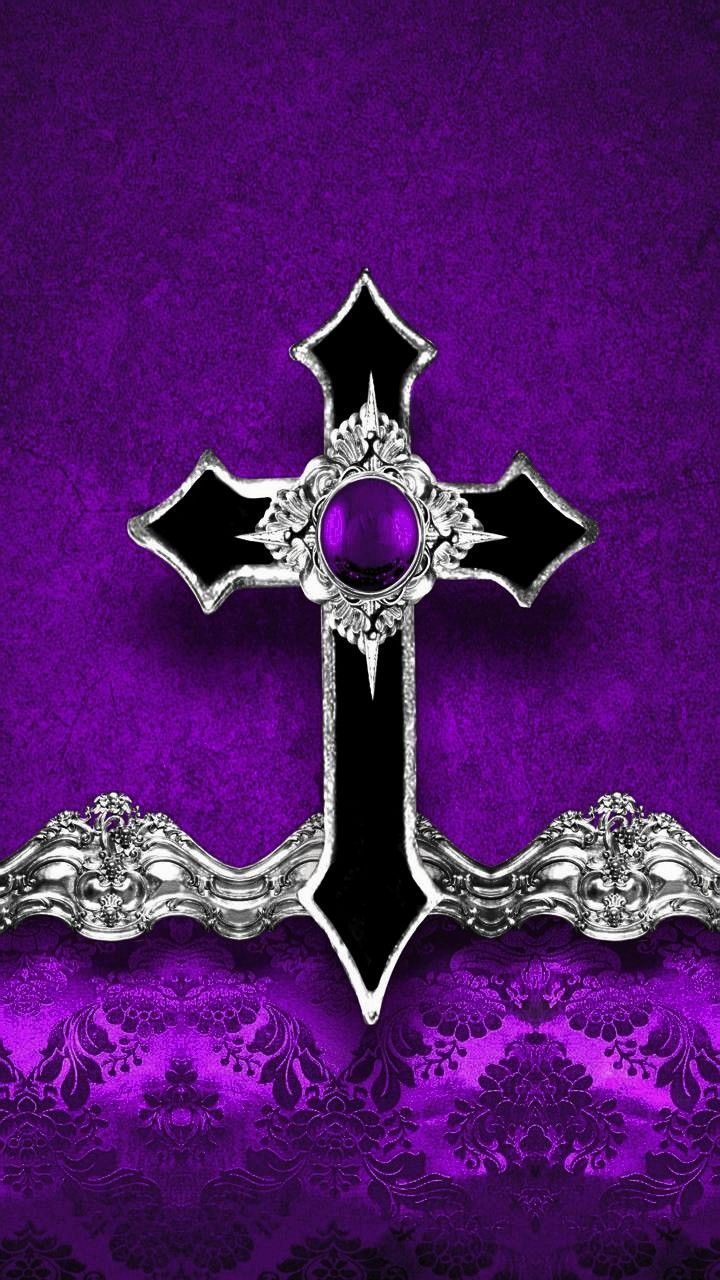 Purple Cross Wallpapers