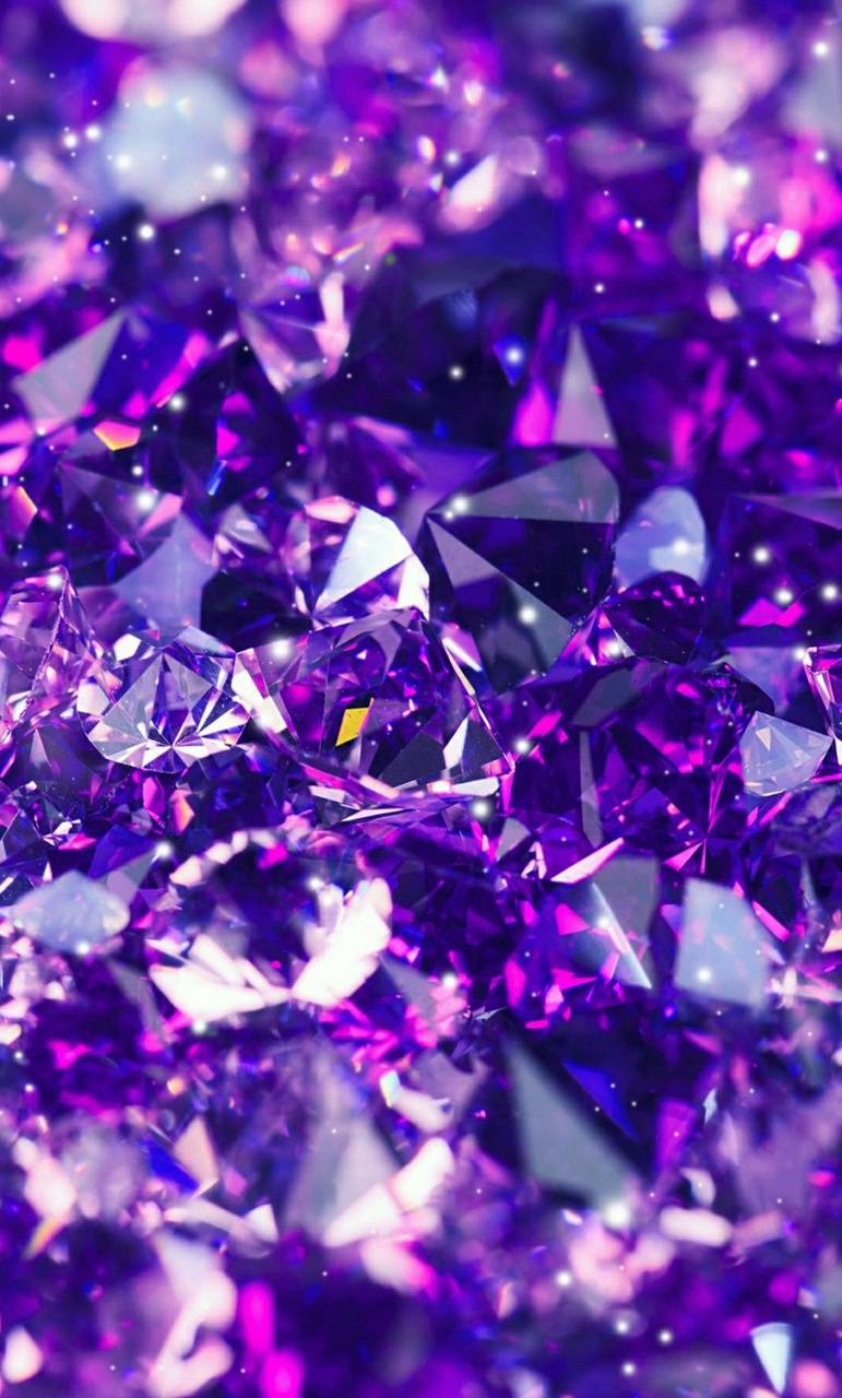 Purple Diamond Wallpapers