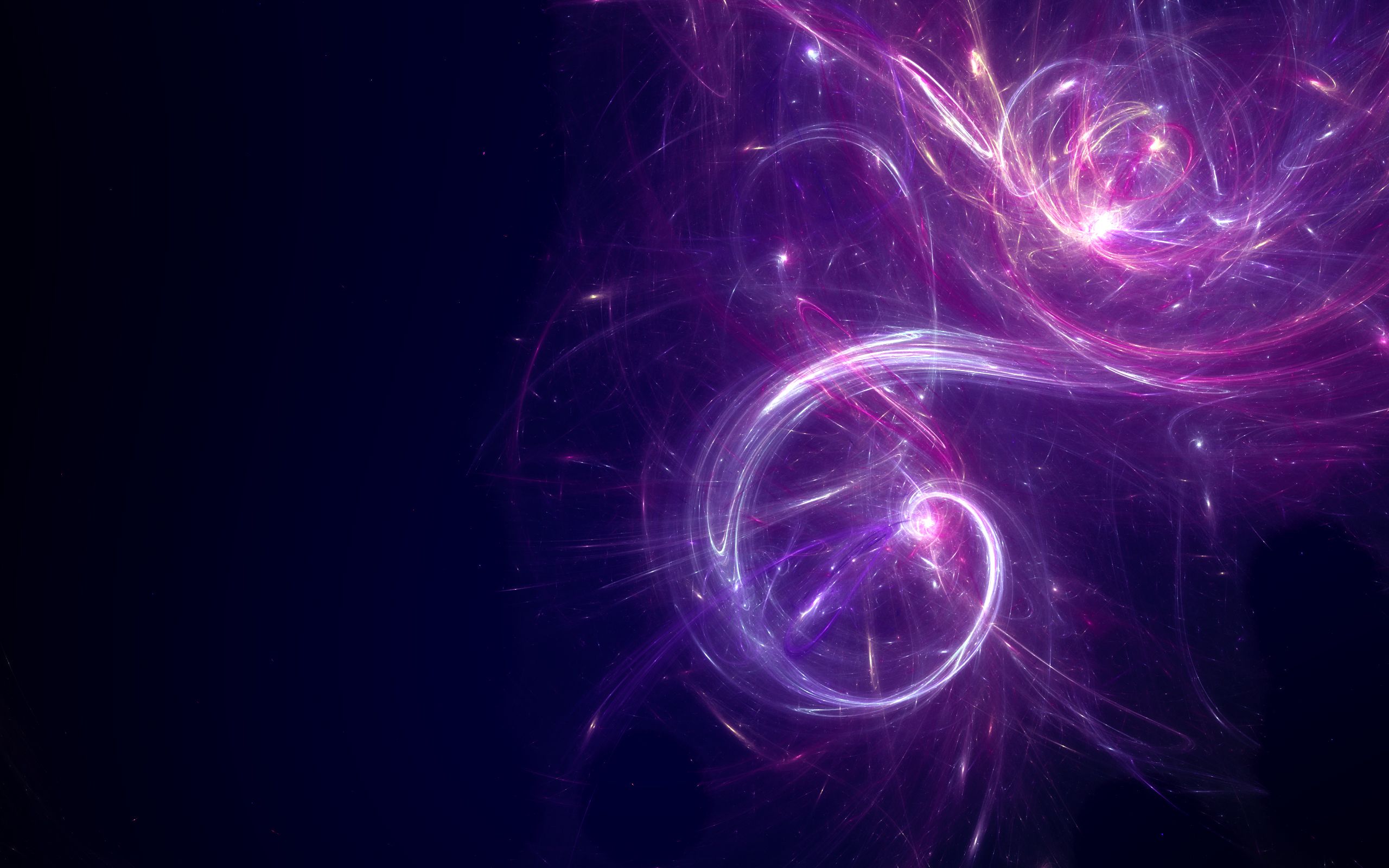 Purple Digital Shapes 5K Wallpapers