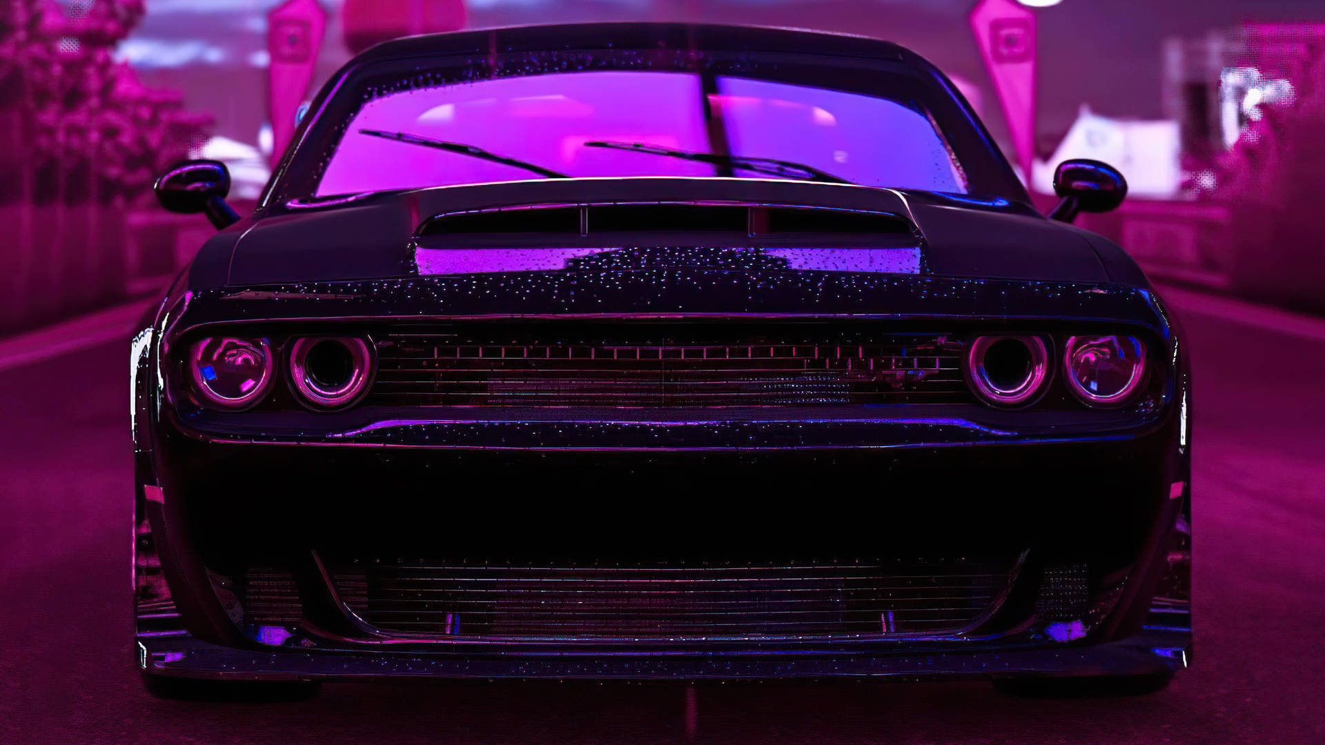 Purple Dodge Challenger Wallpapers