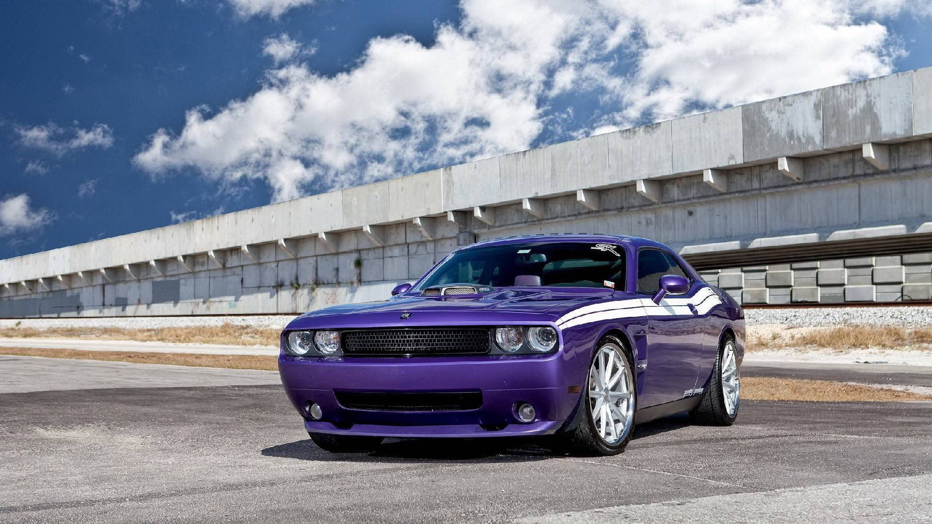 Purple Dodge Challenger Wallpapers