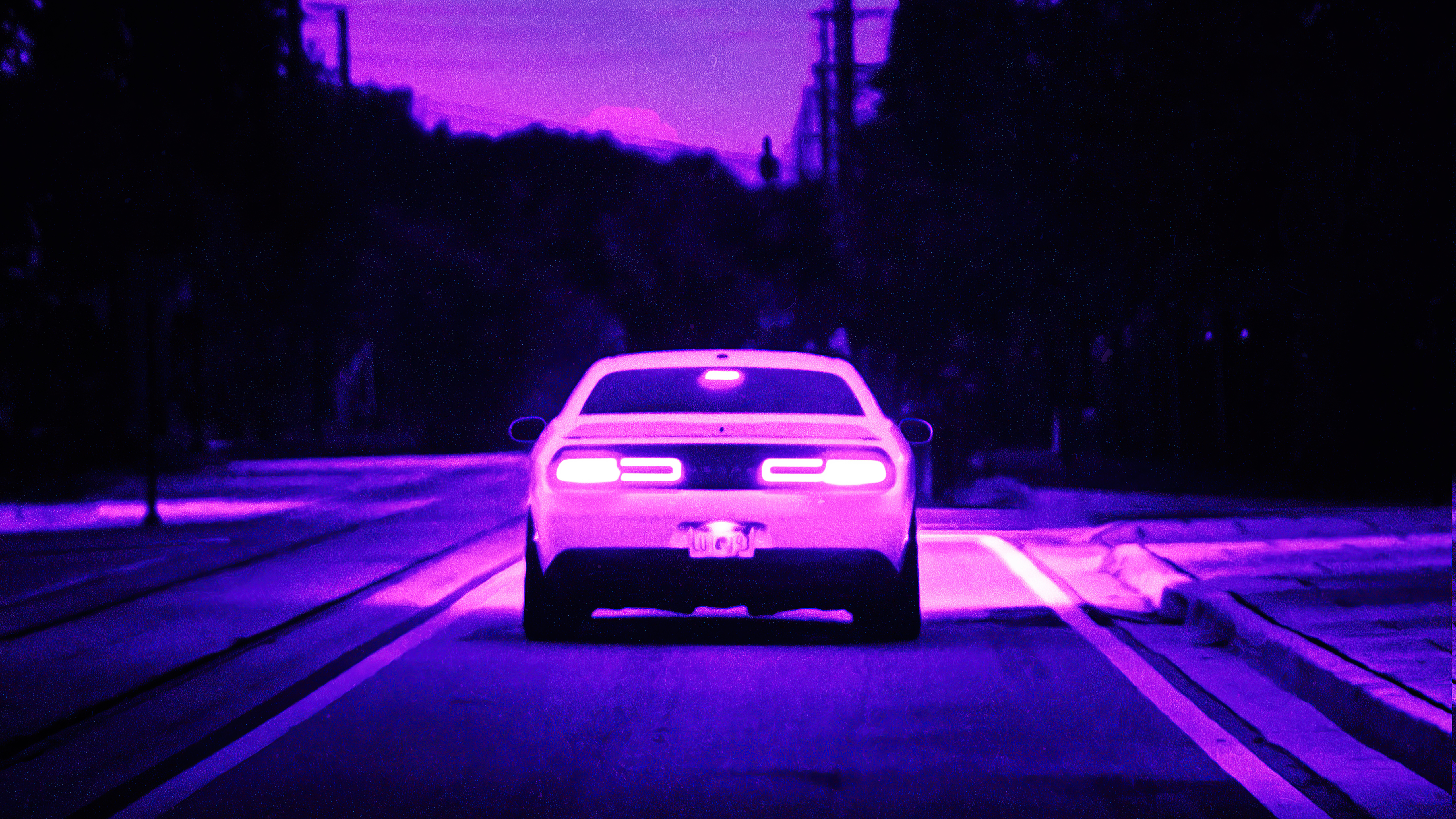 Purple Dodge Challenger Wallpapers