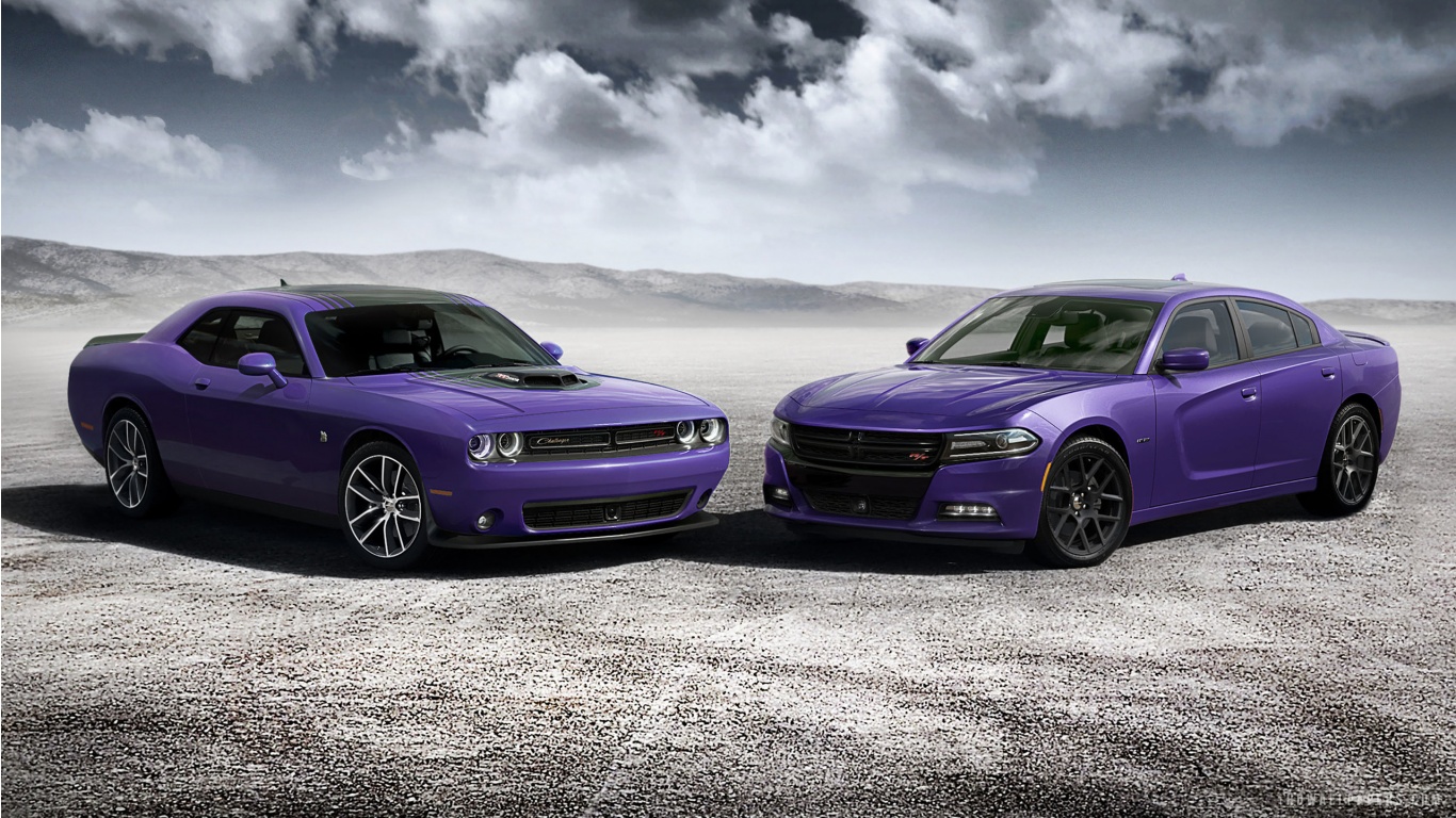 Purple Dodge Challenger Wallpapers