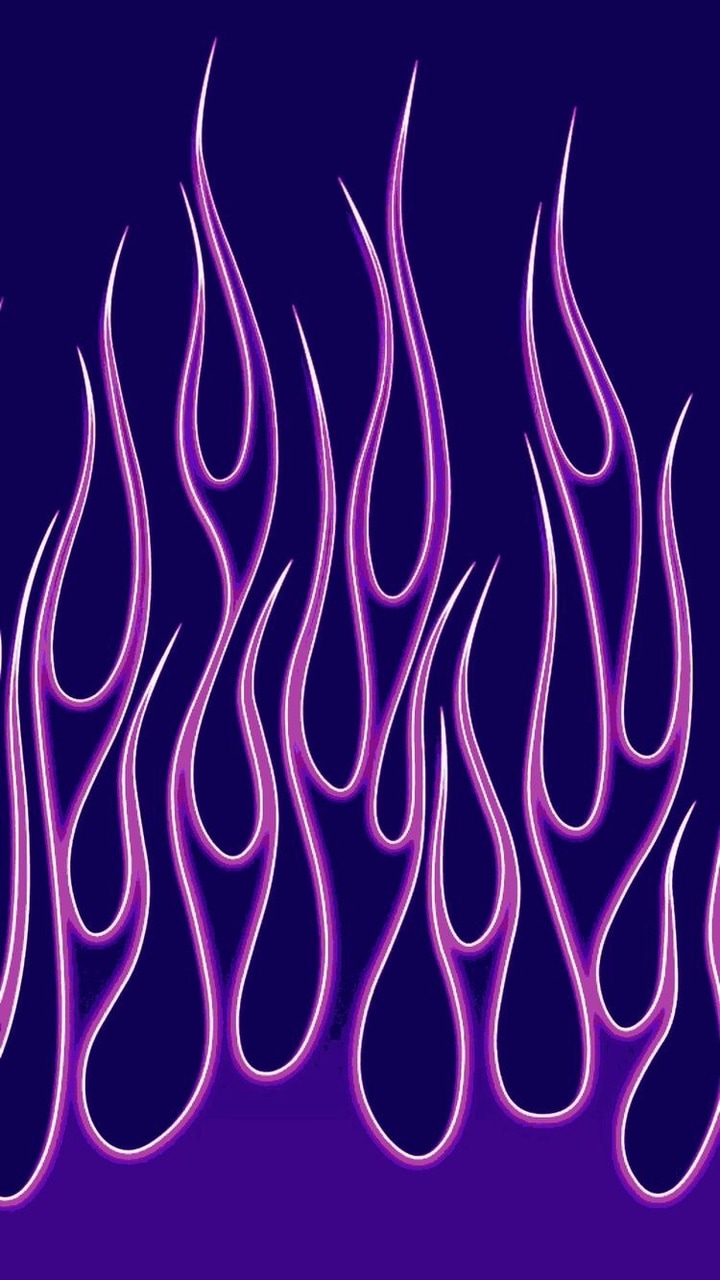 Purple Flame Wallpapers