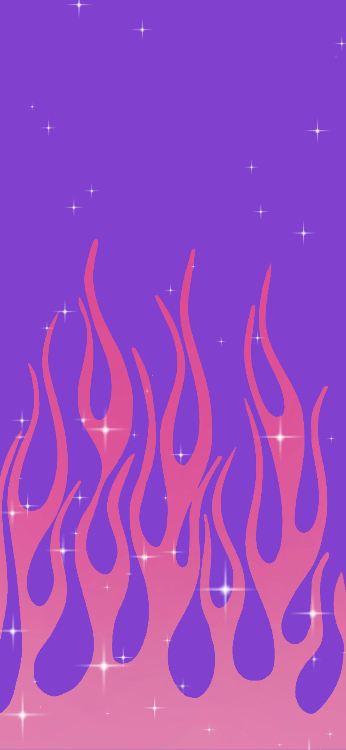 Purple Flame Wallpapers