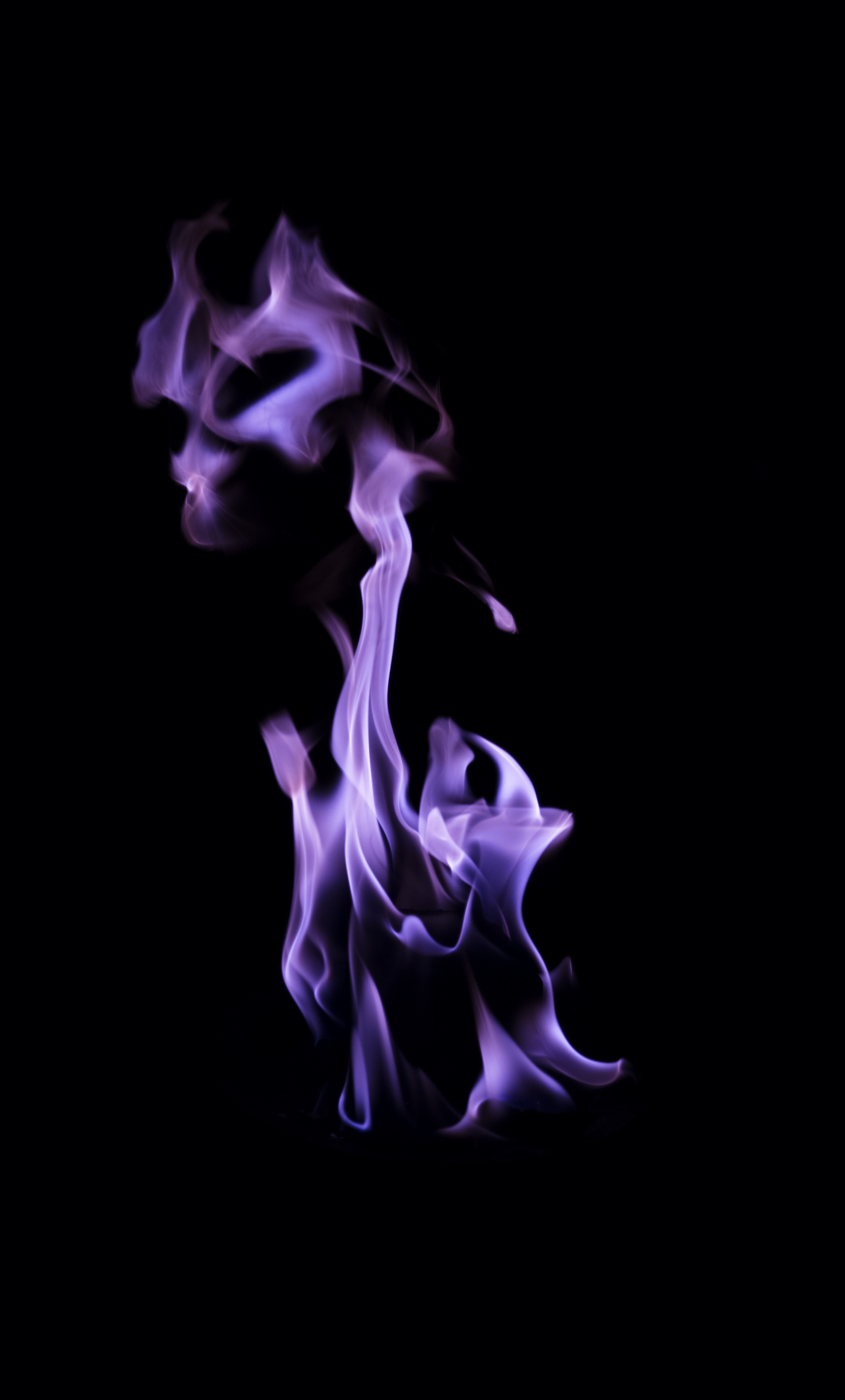 Purple Flame Wallpapers