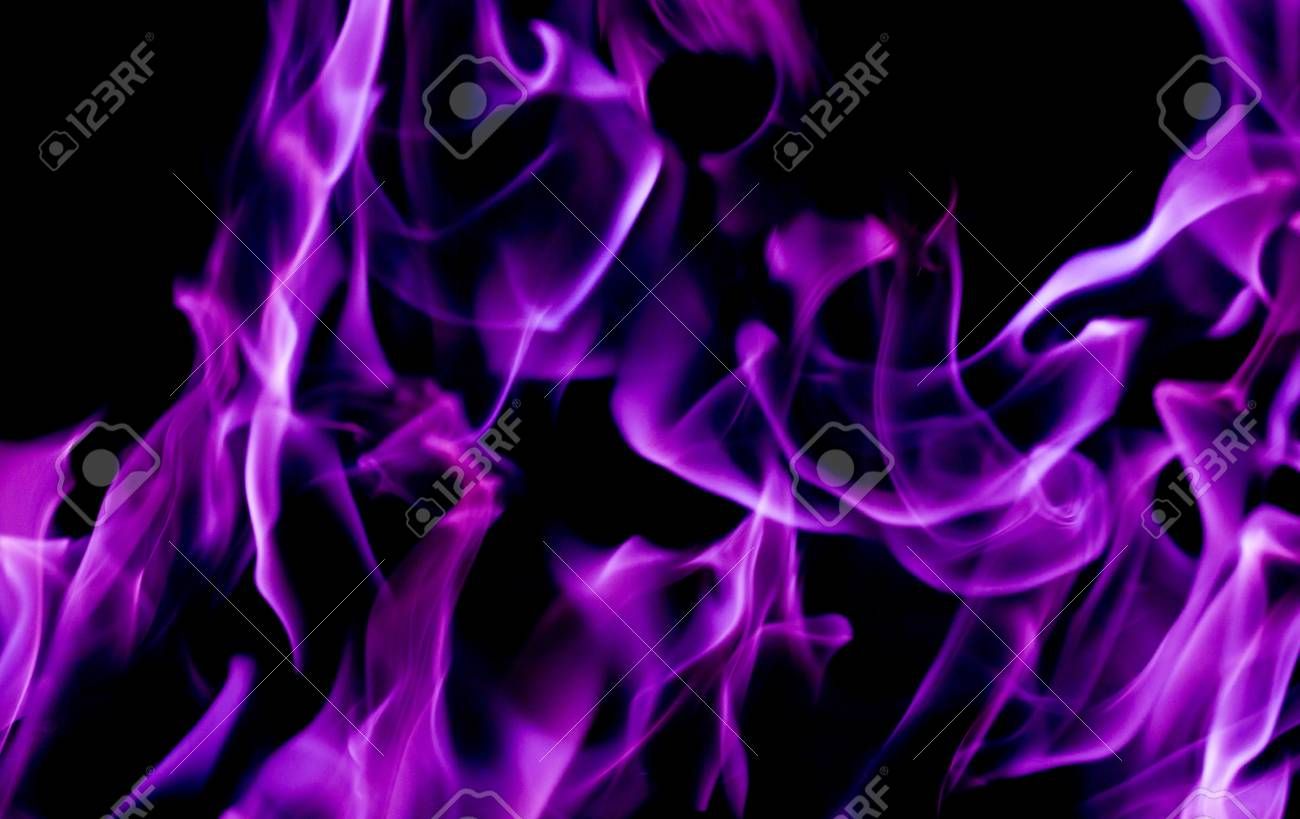 Purple Flame Wallpapers