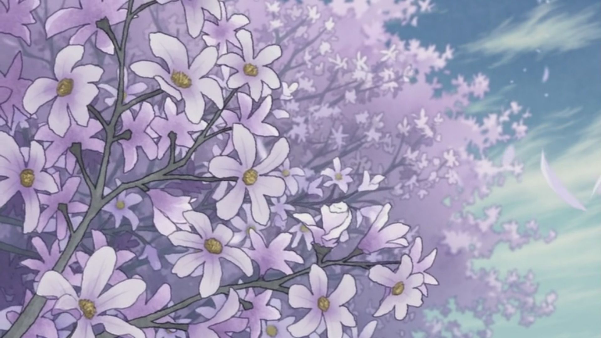 Purple Flowers Aesthetic Wallpapers