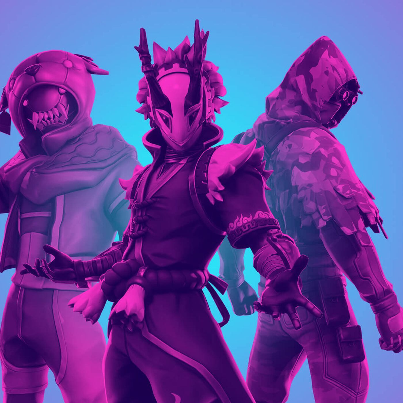 Purple Fortnite Background