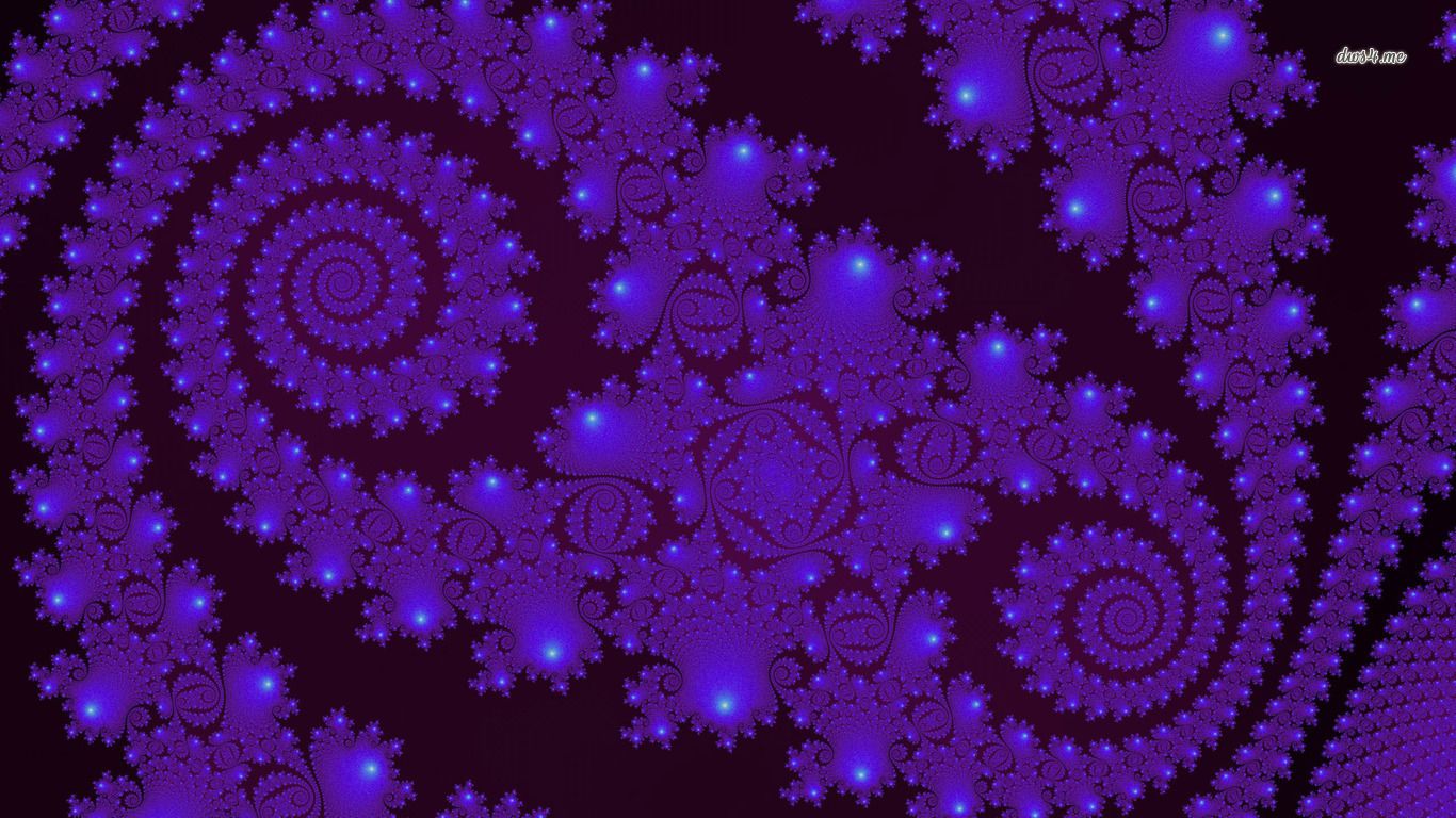 Purple Fractal Wallpapers