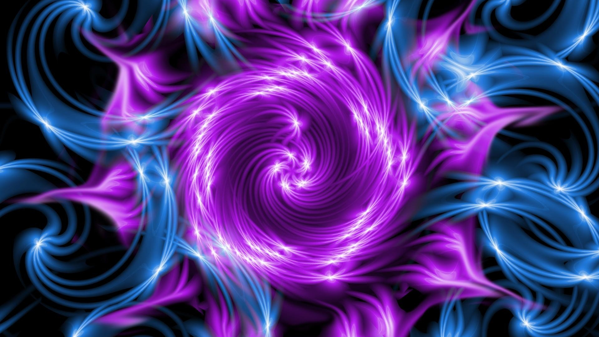 Purple Fractal Wallpapers