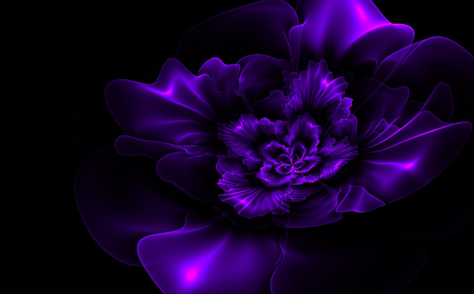 Purple Fractal Wallpapers