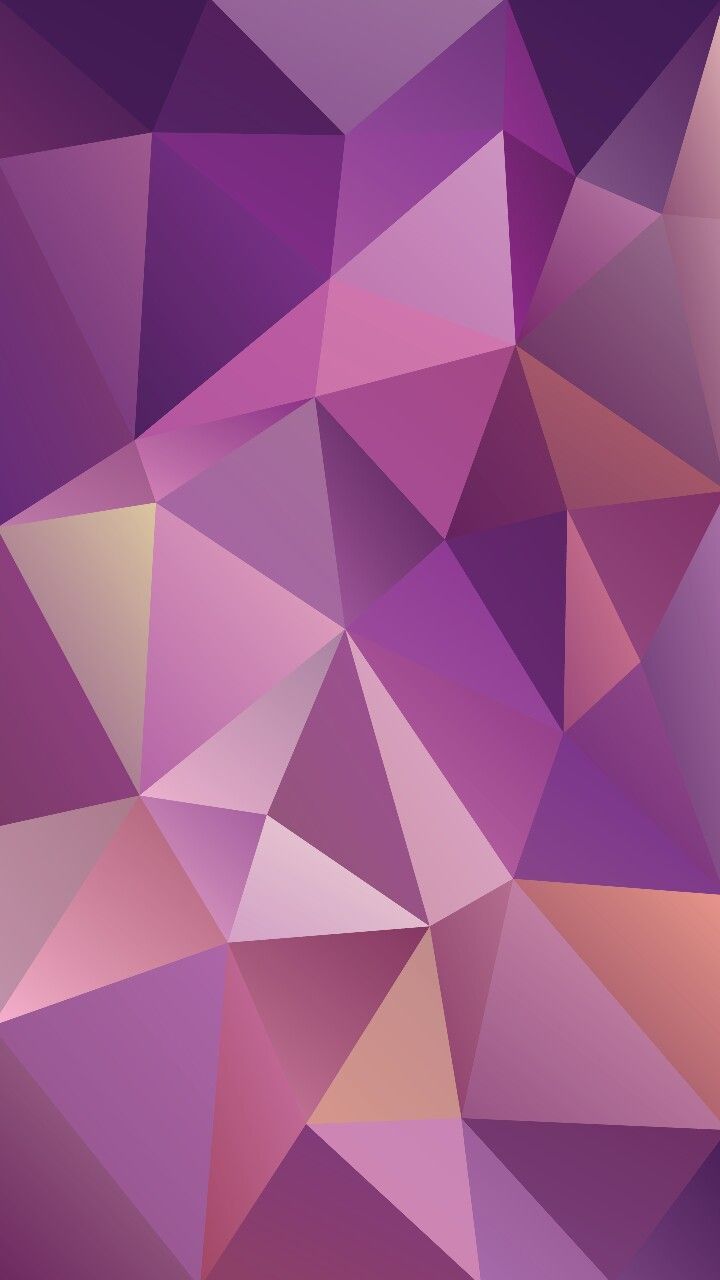 Purple Geometry Art Wallpapers