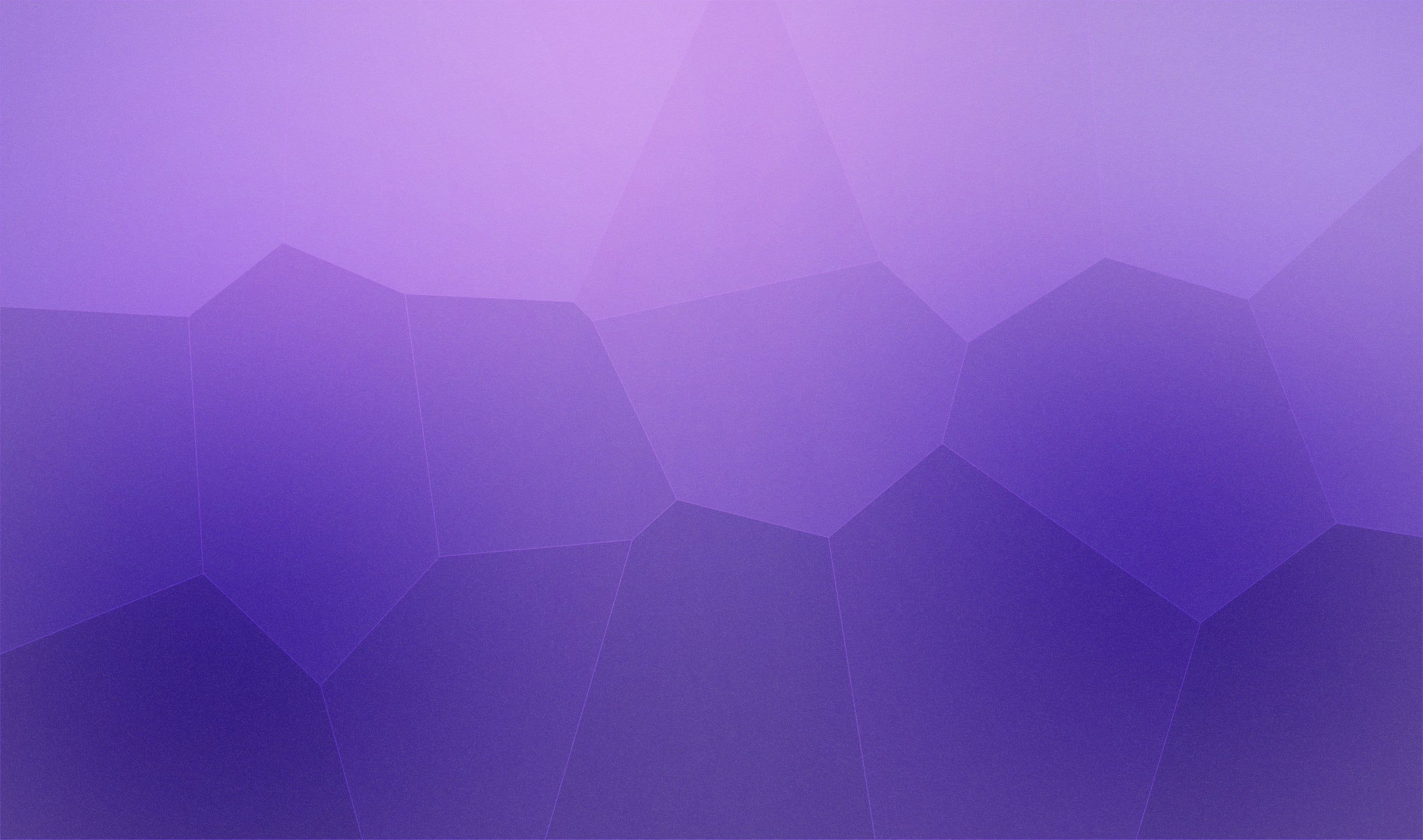 Purple Geometry Art Wallpapers