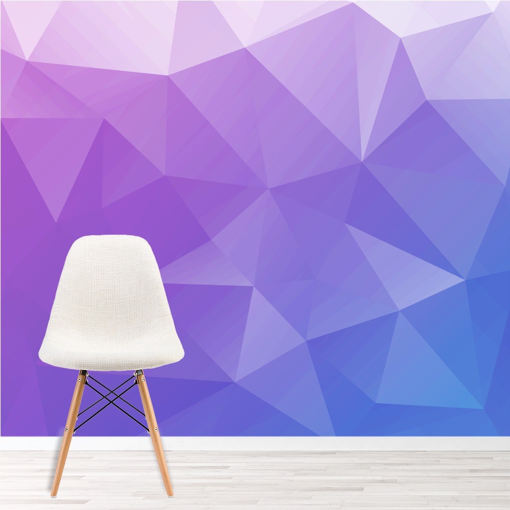 Purple Geometry Art Wallpapers