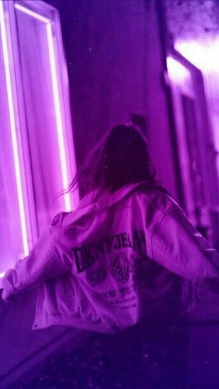 Purple Girl Aesthetic Wallpapers