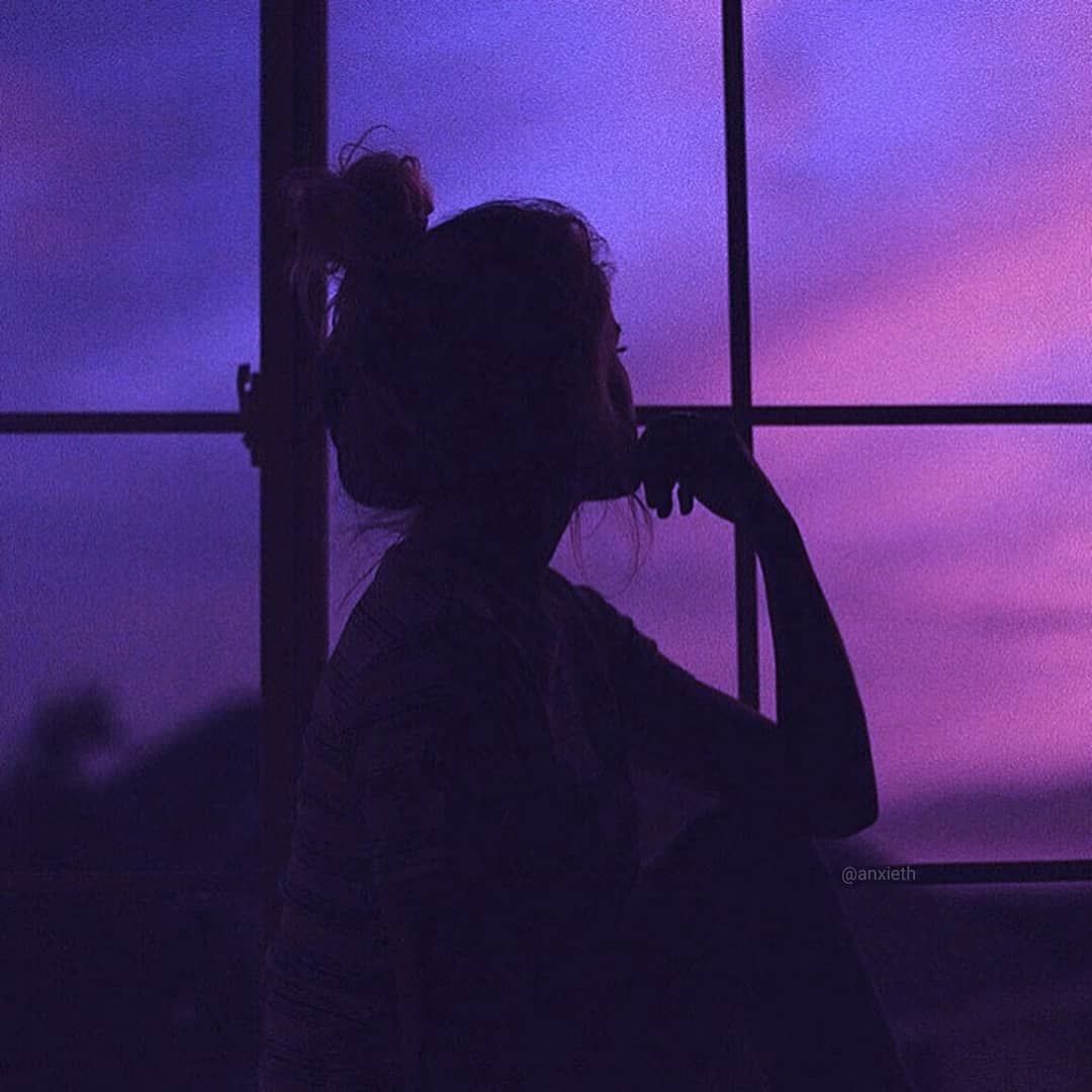 Purple Girl Aesthetic Wallpapers