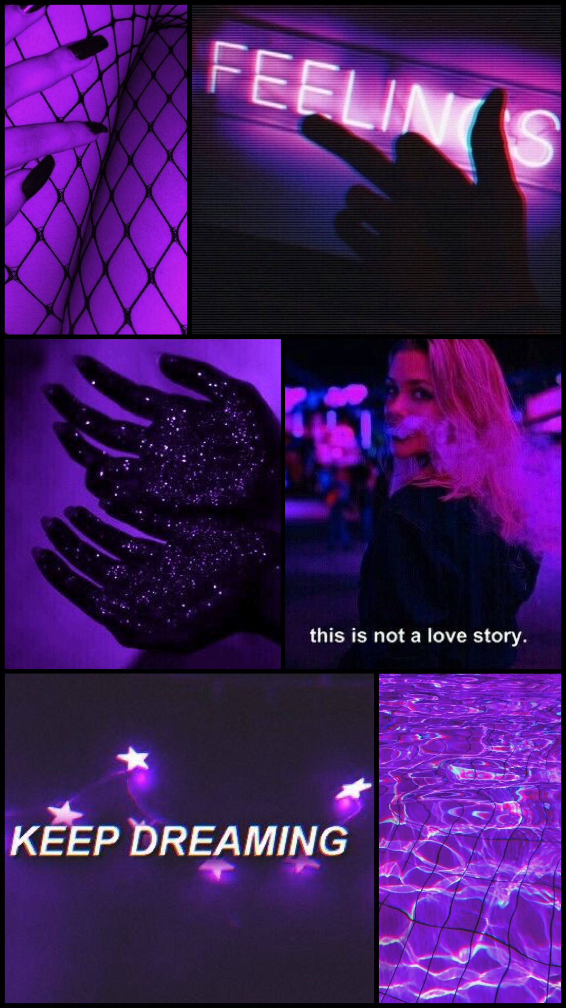 Purple Girl Aesthetic Wallpapers