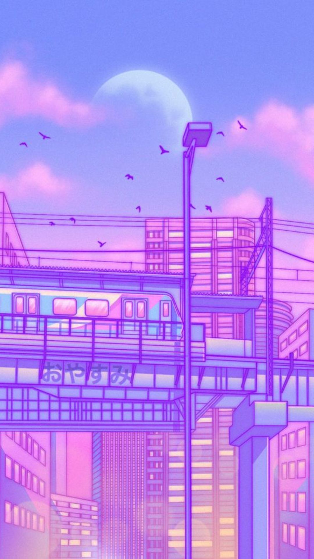 Purple Girl Aesthetic Wallpapers