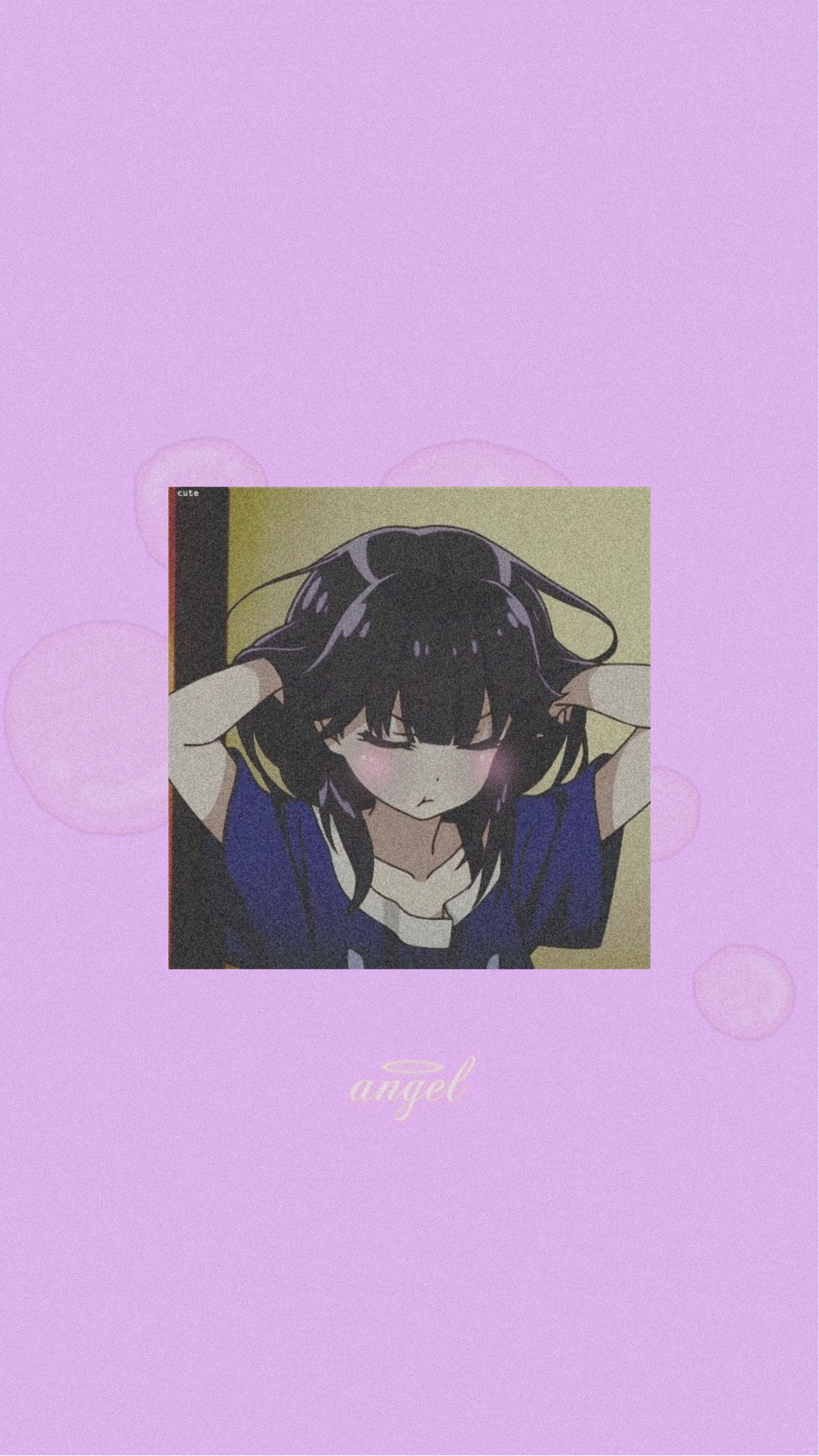 Purple Girl Aesthetic Wallpapers