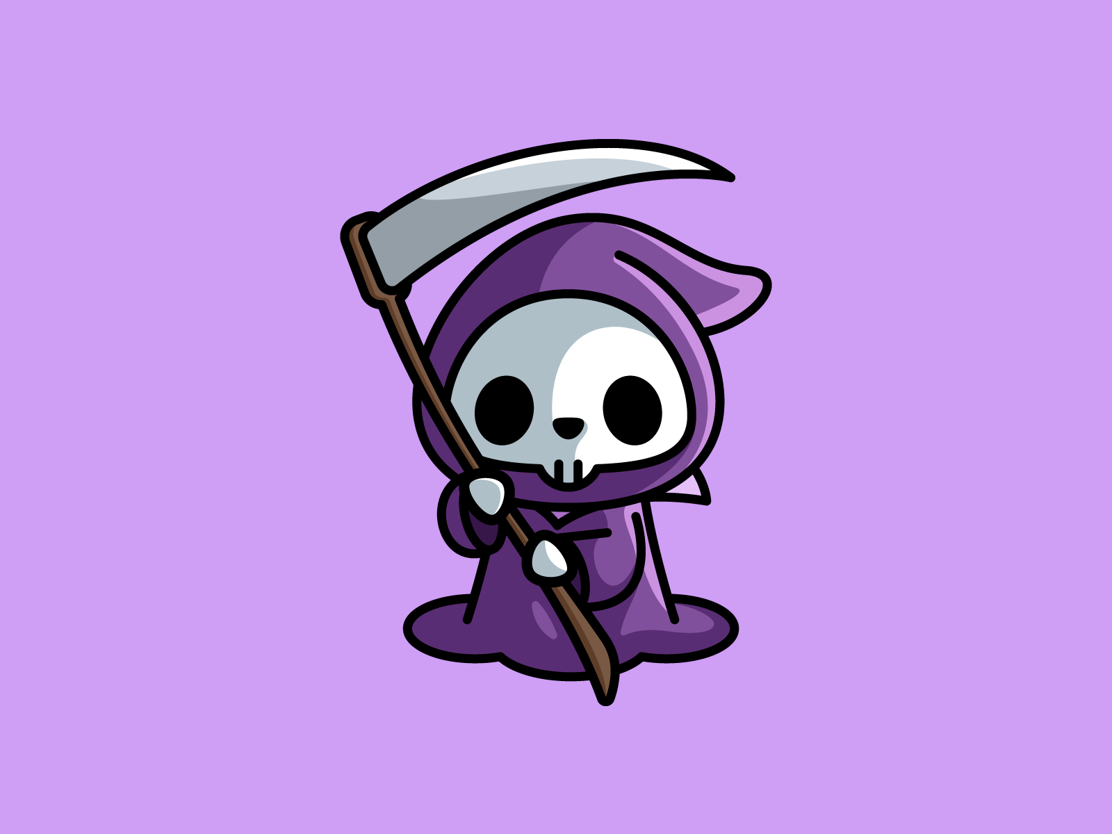 Purple Grim Reaper Wallpapers