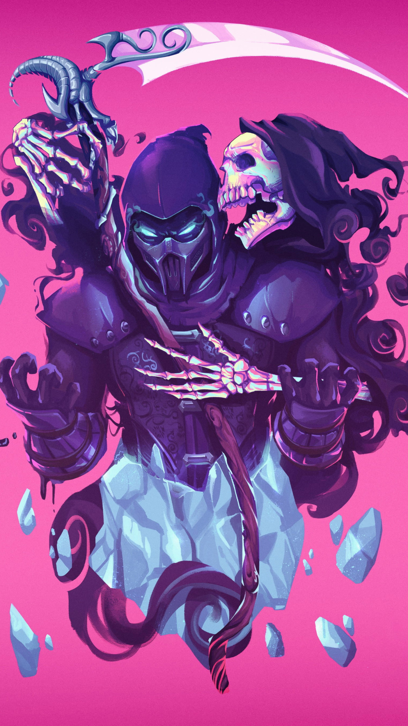 Purple Grim Reaper Wallpapers