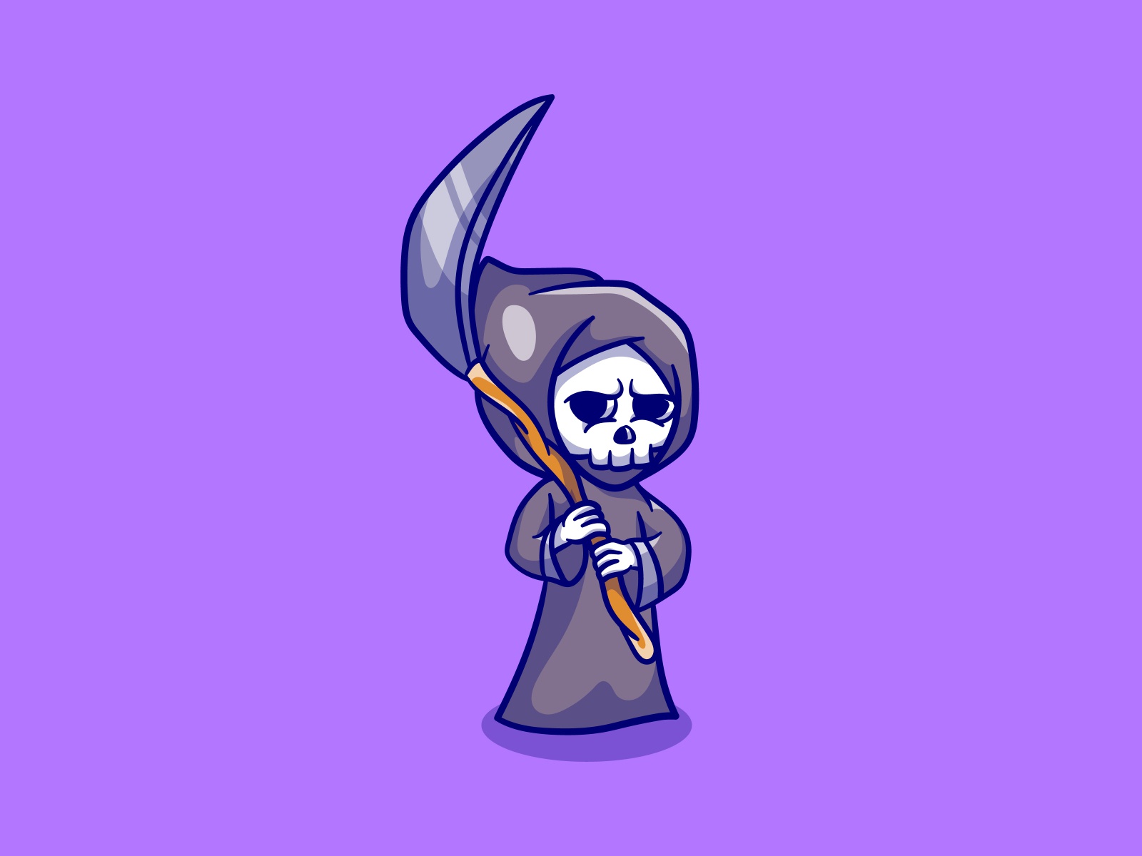 Purple Grim Reaper Wallpapers