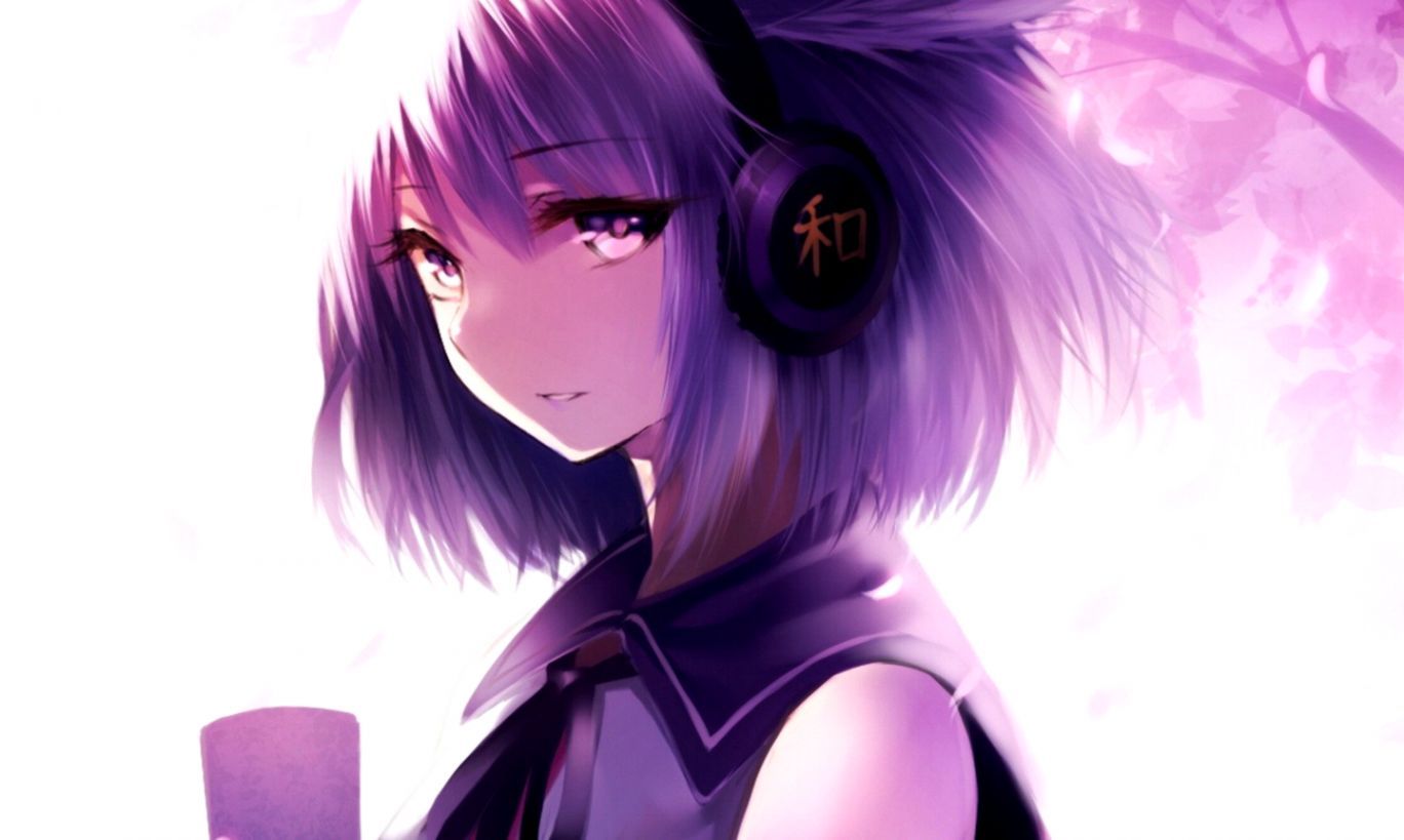 Purple Hair Anime Wallpapers