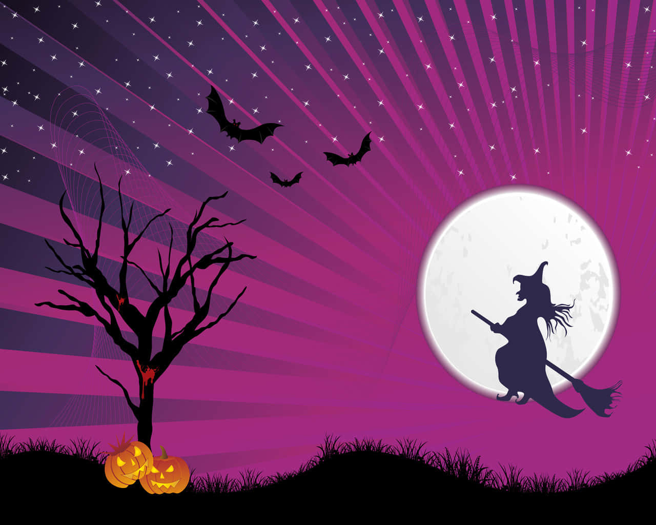 Purple Halloween Wallpapers