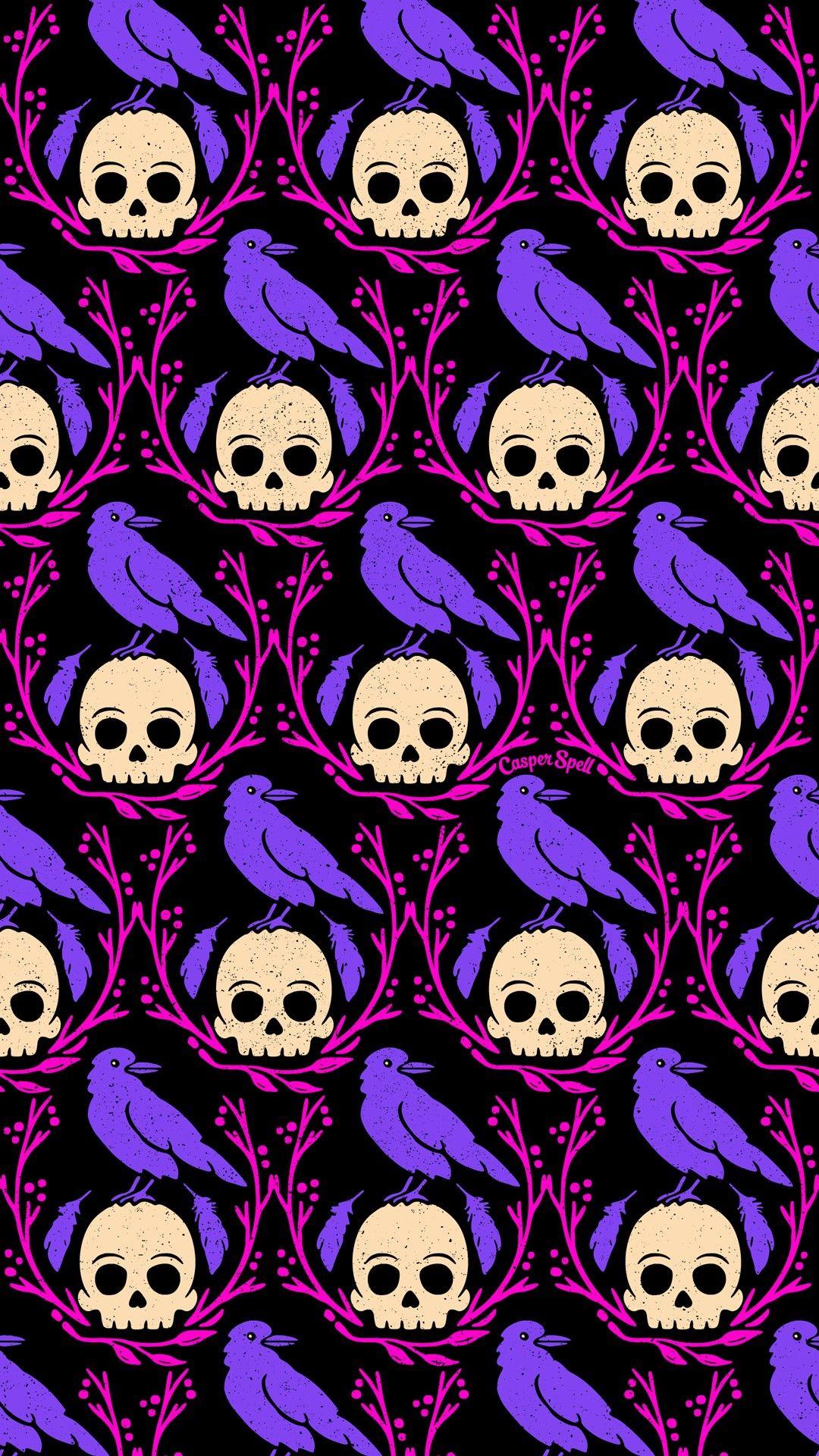 Purple Halloween Wallpapers