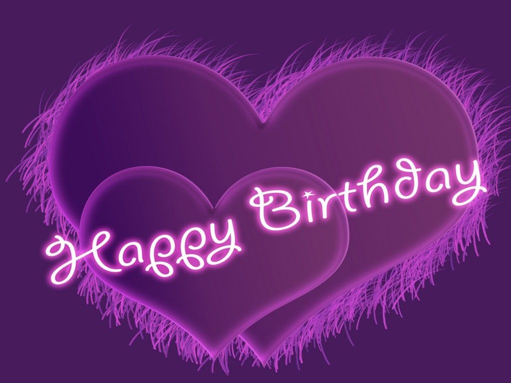 Purple Happy Birthday Images Wallpapers